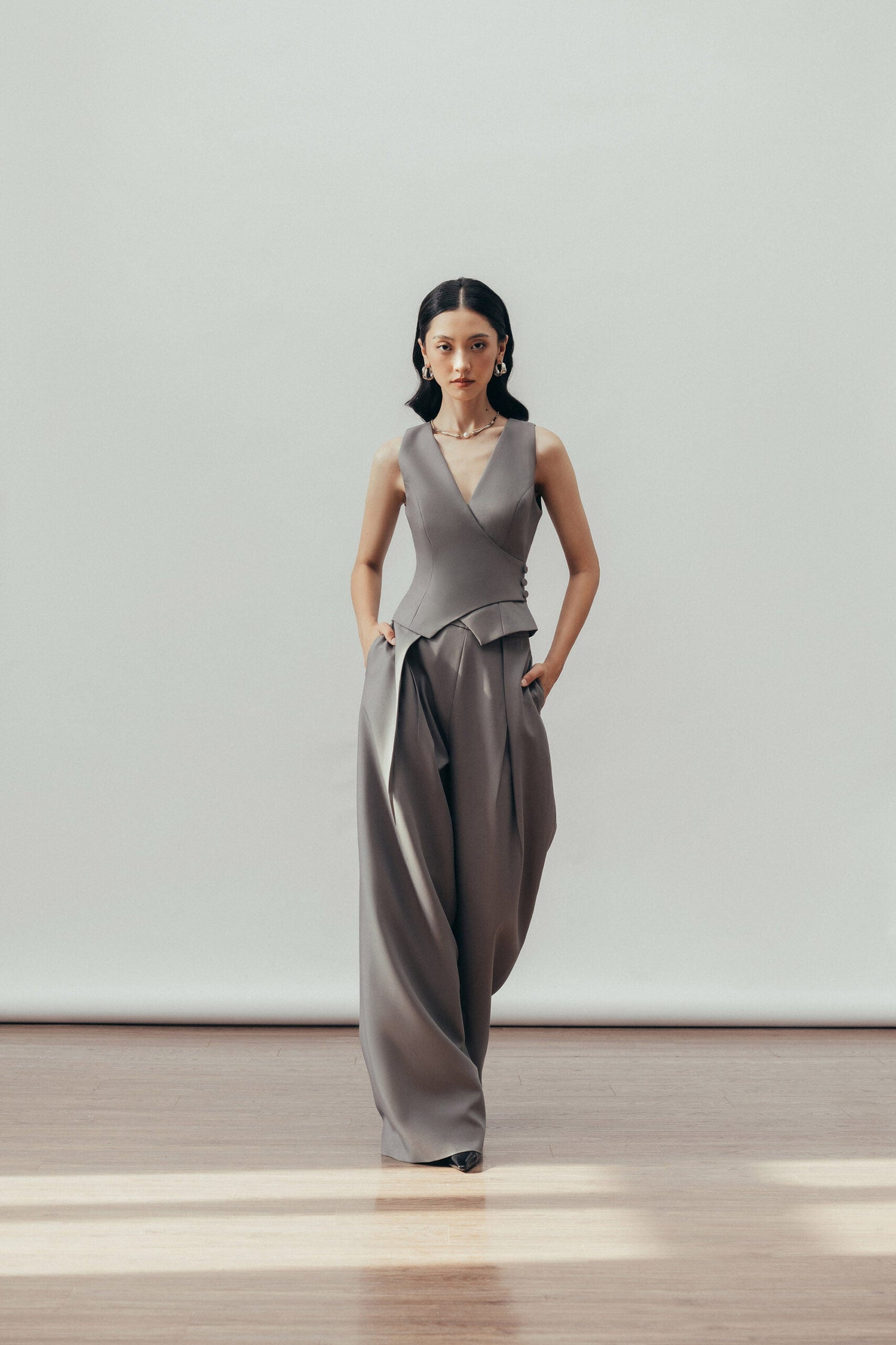 Luna Pleated Pants image 1