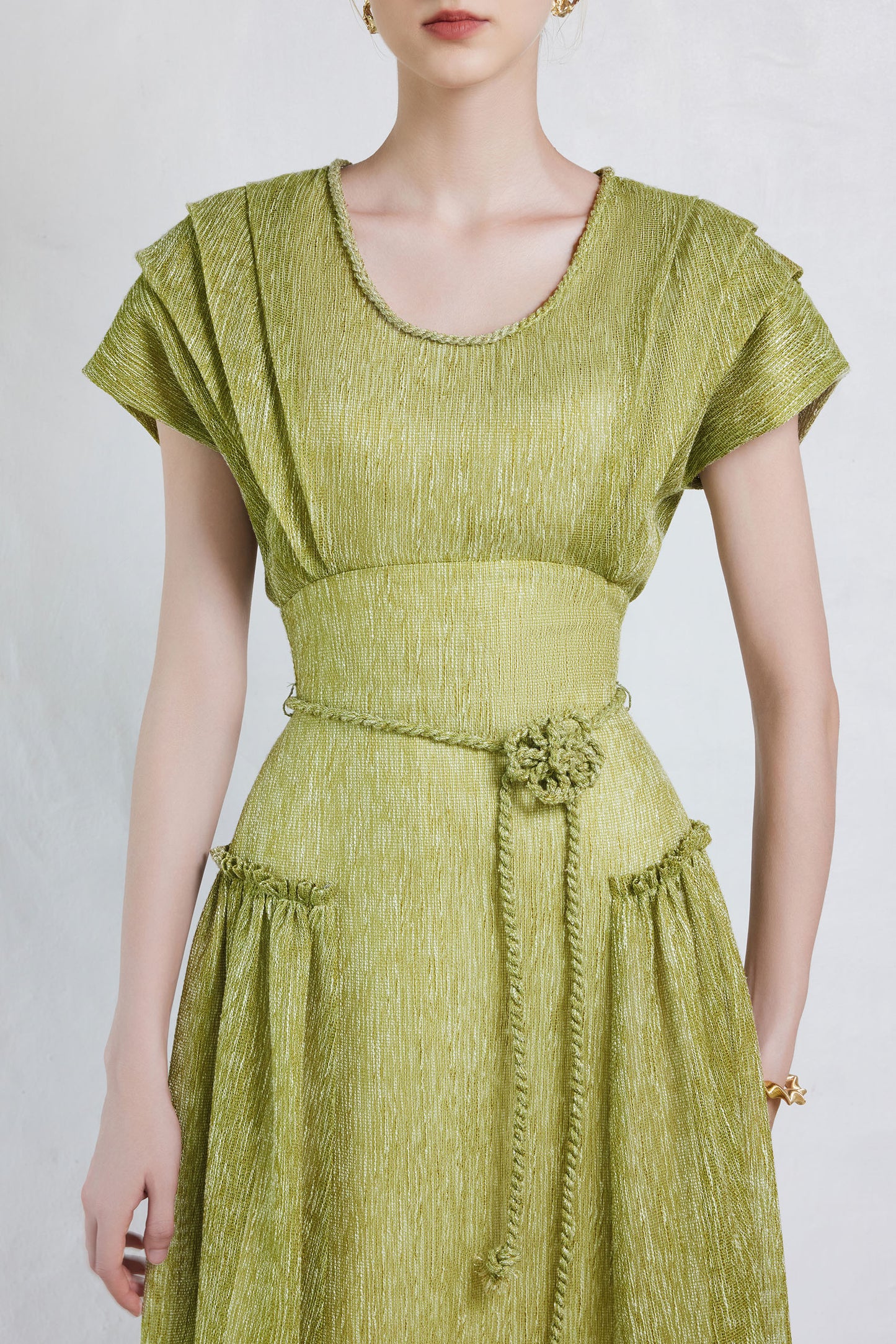 Dylan A-line Ruffle Dress