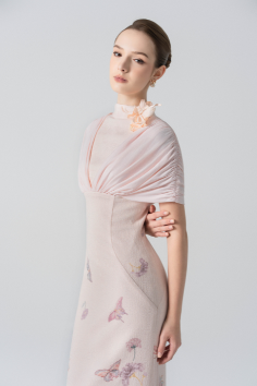 Petal Whisper Gown