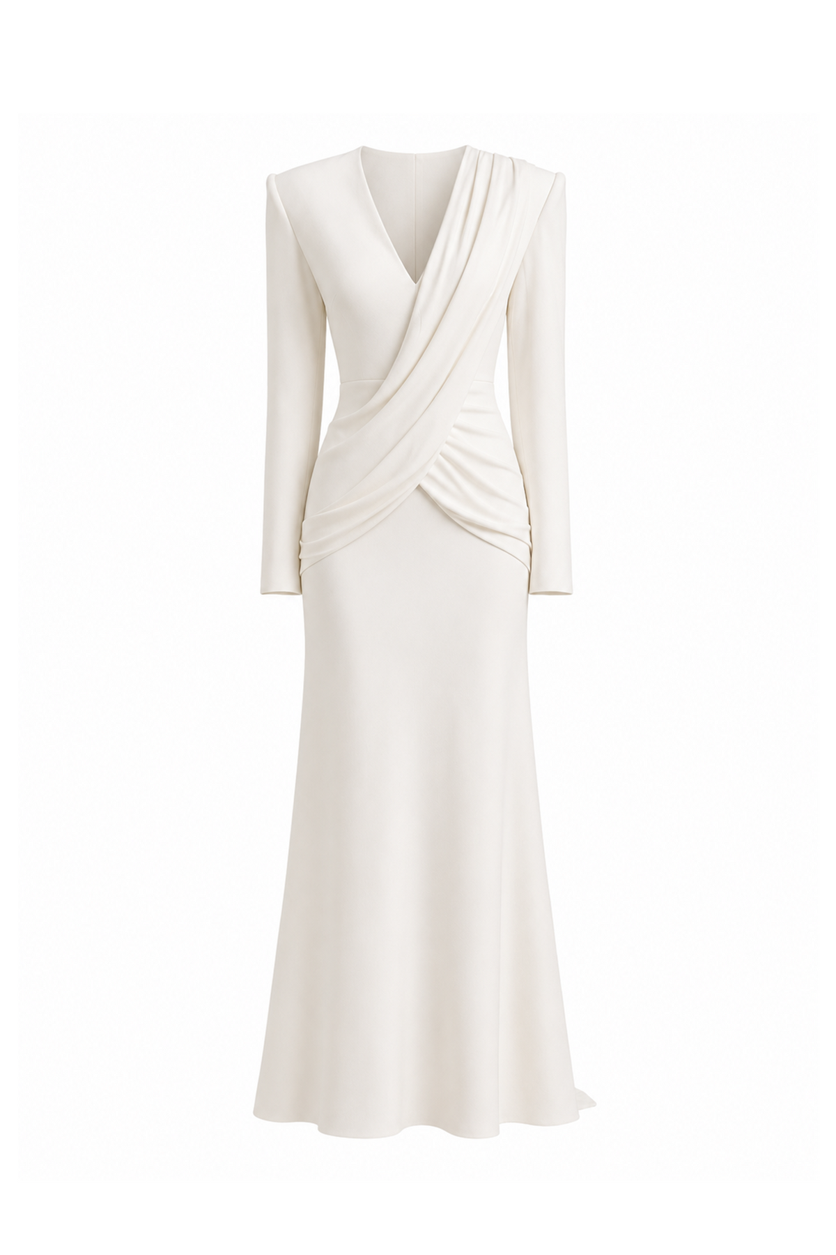 Vest Grace Gown in Light Cream