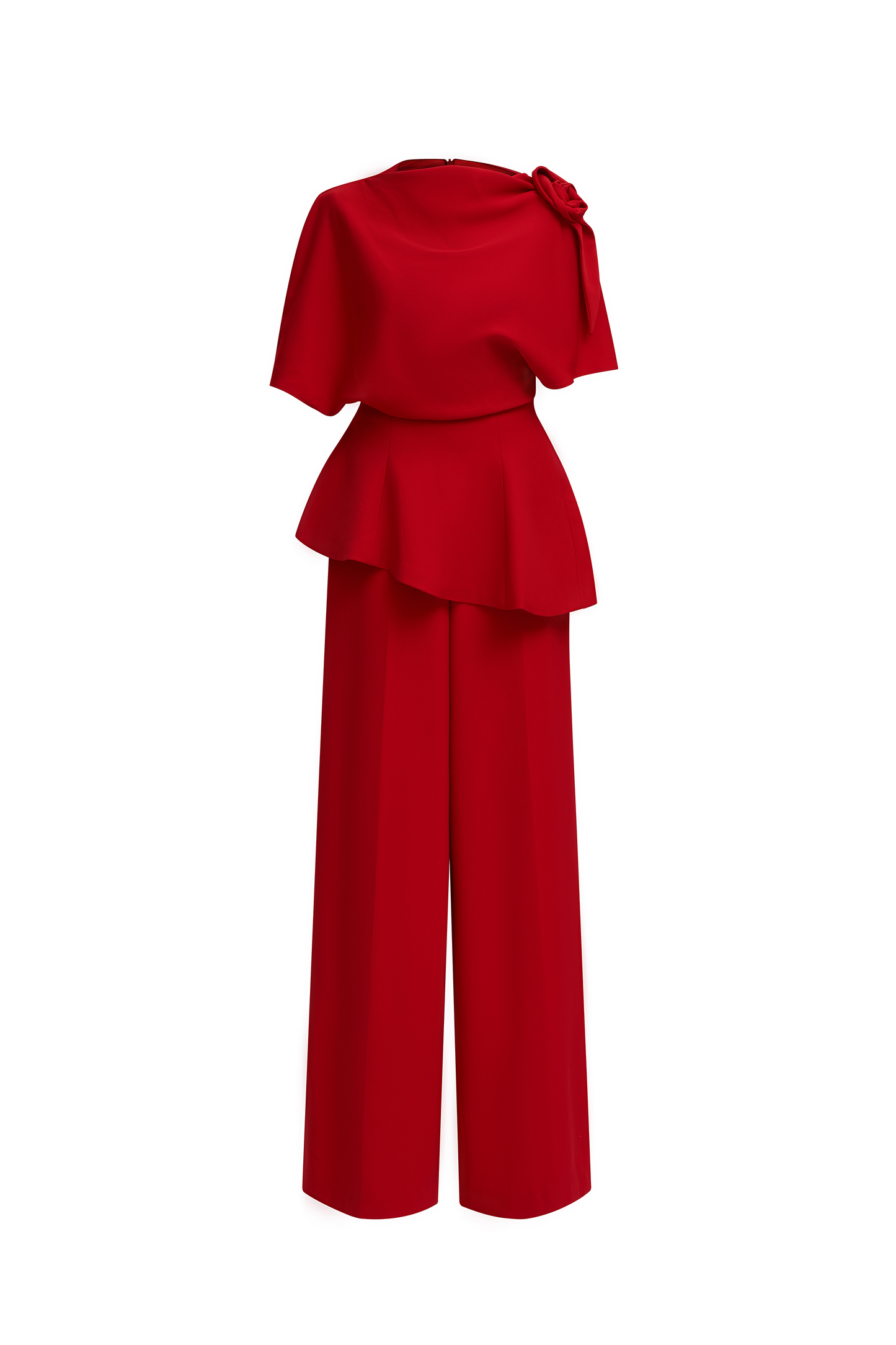 Ellie Peplum Set Design with Trousers