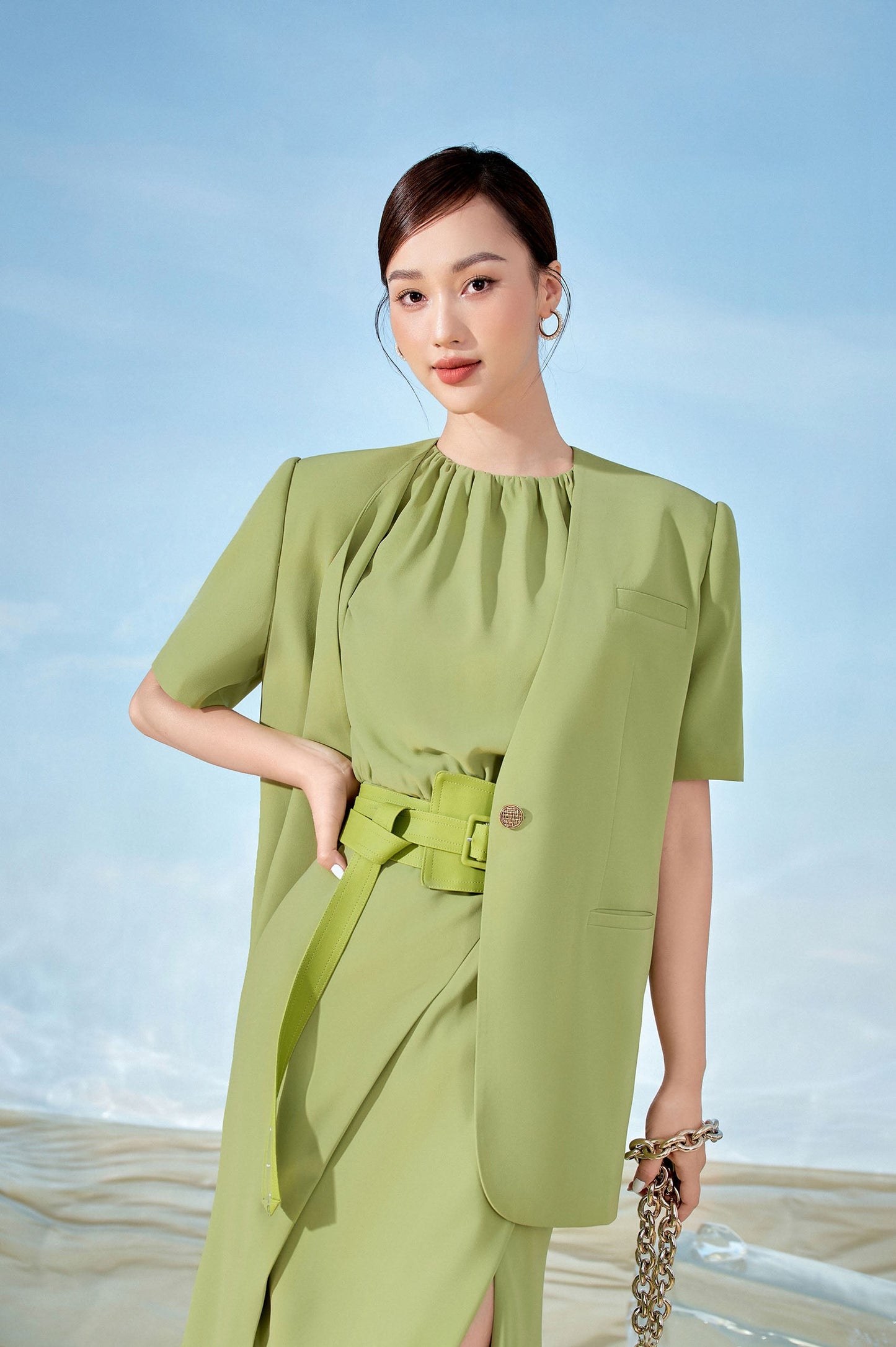 Prairie Split Collar Blazer image 1