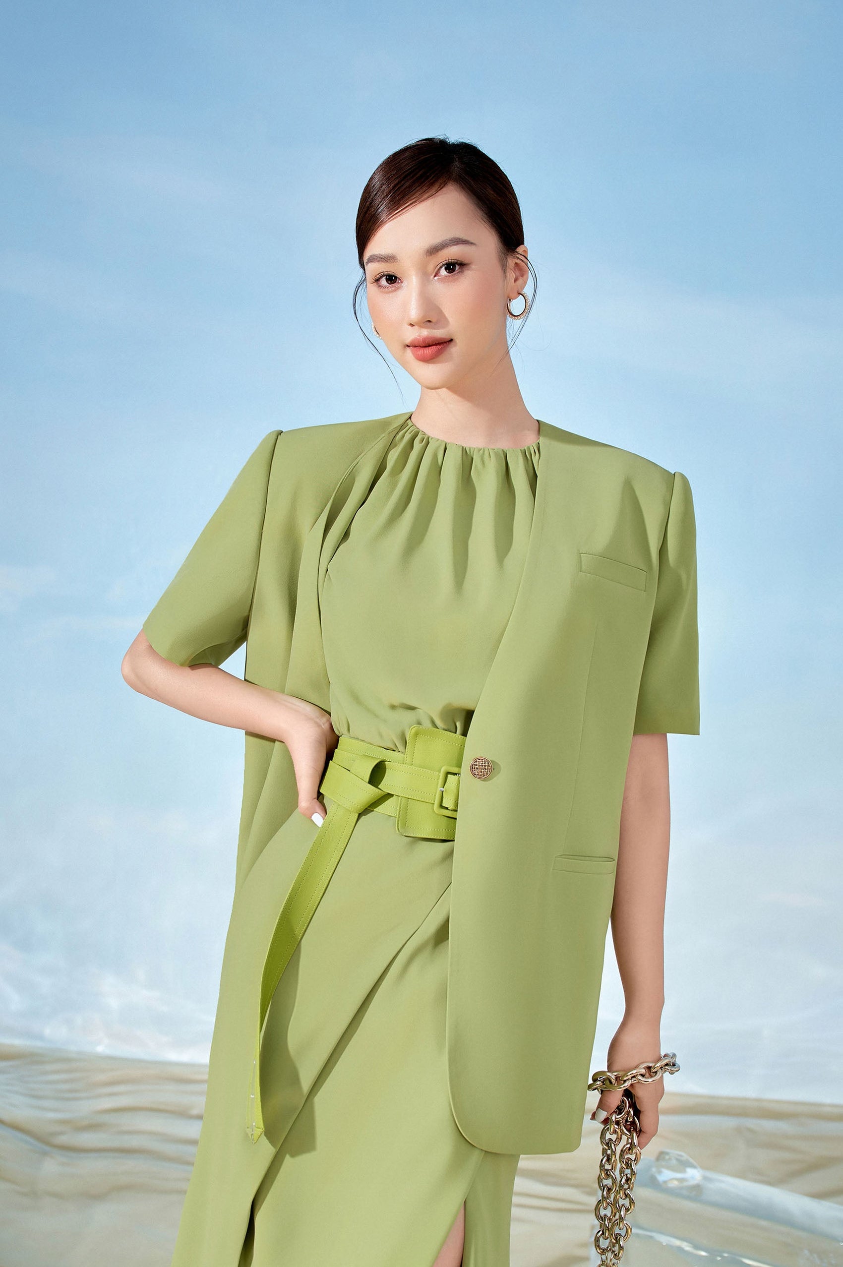 Prairie Split Collar Blazer image 1