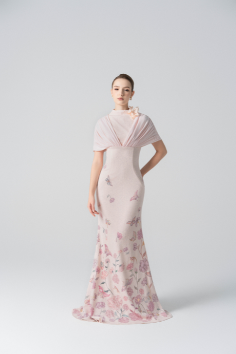 Petal Whisper Gown