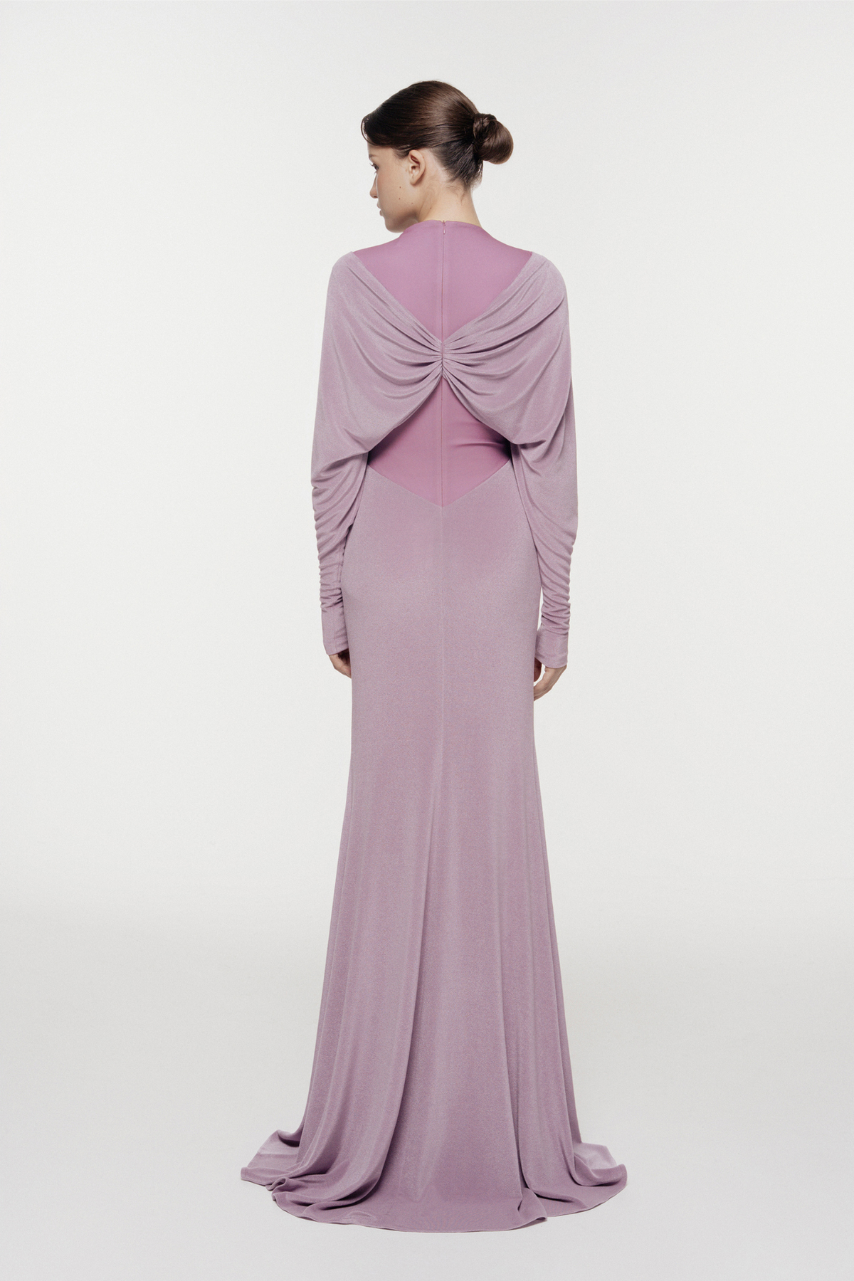 Stone-Embellished Mermaid Gown