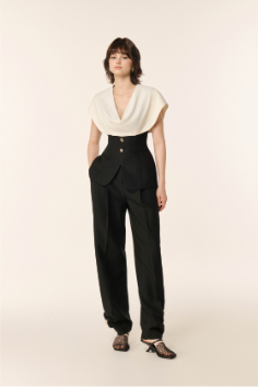 Nest Peplum Set Design (with Pants)