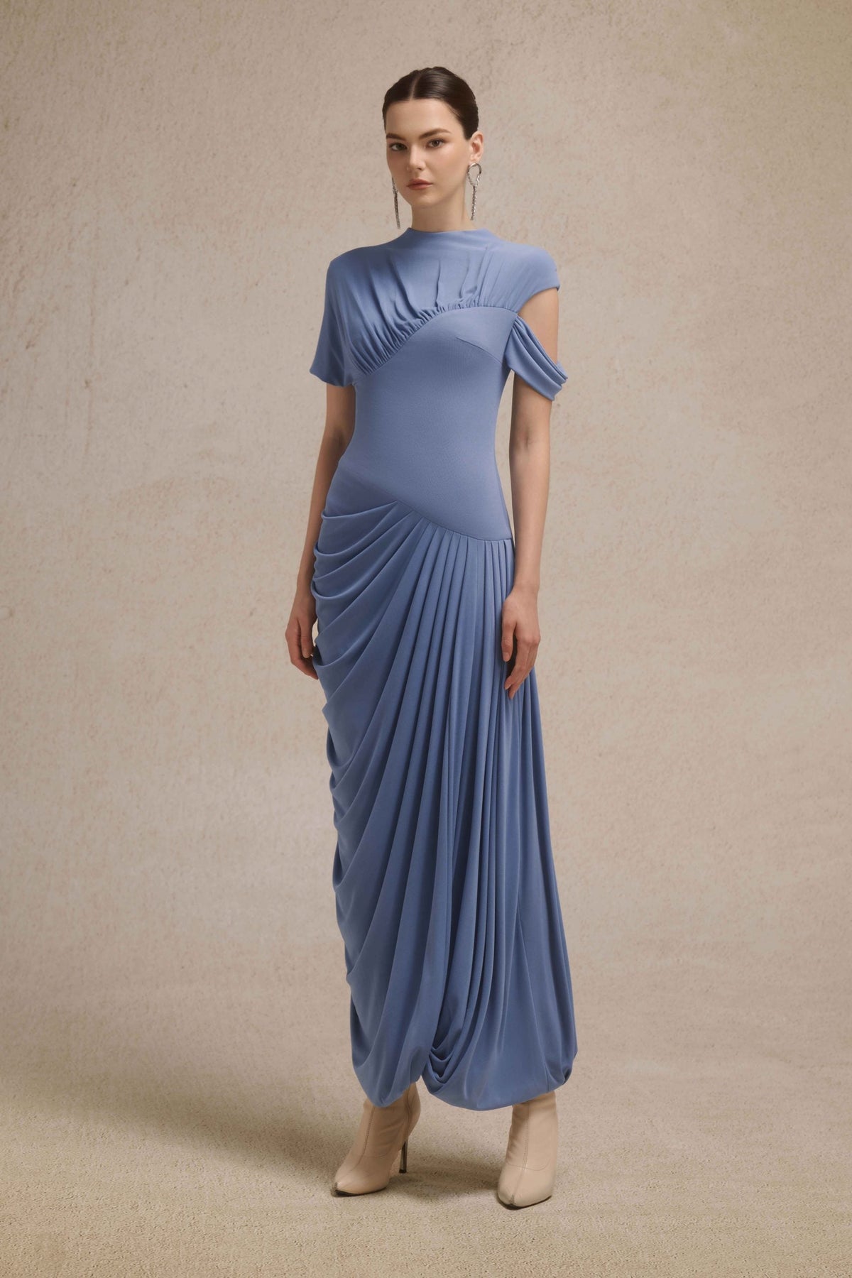 Eris Corset Dress in Blue image 1