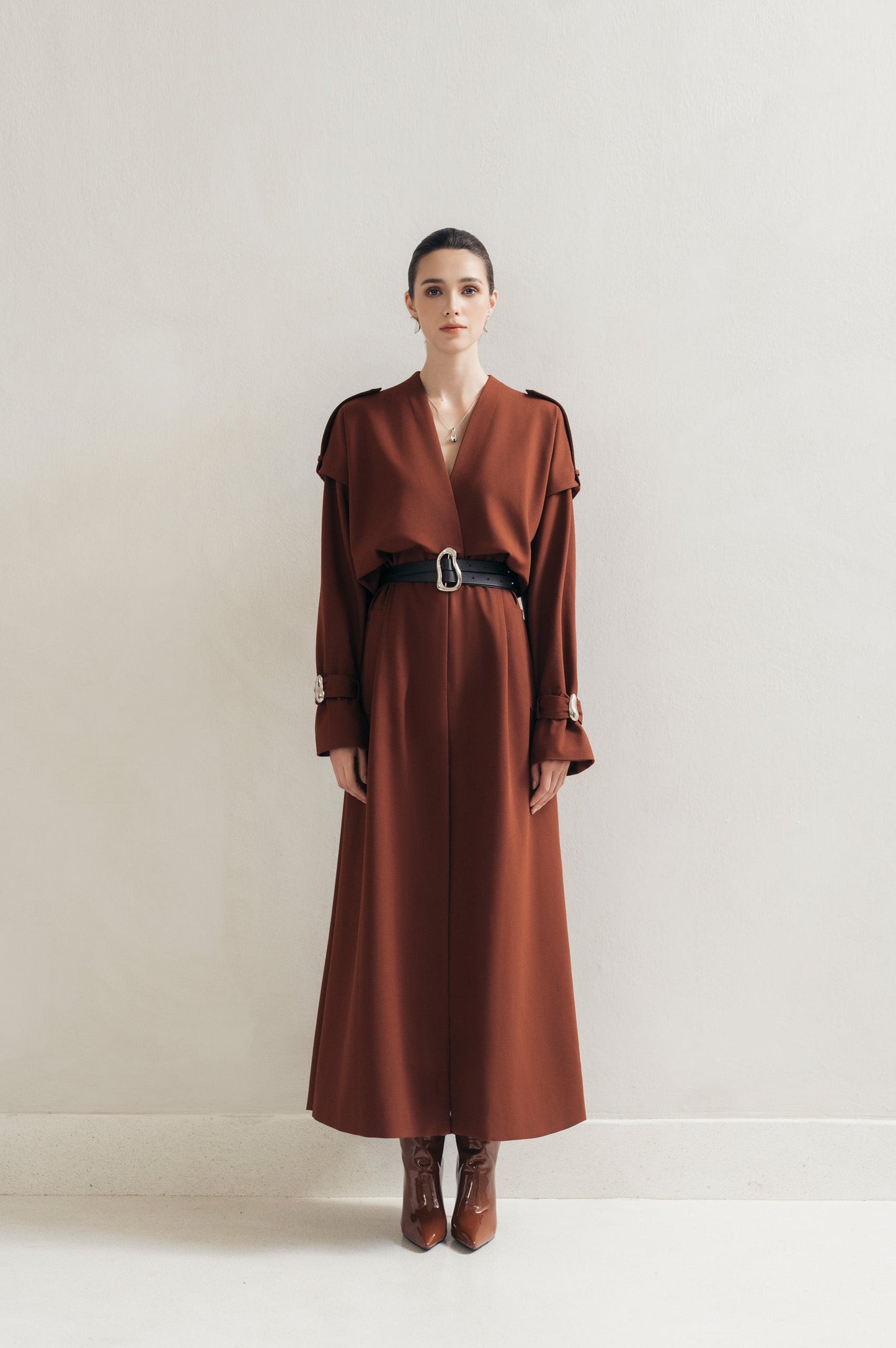 Orange Charm Trench image 0