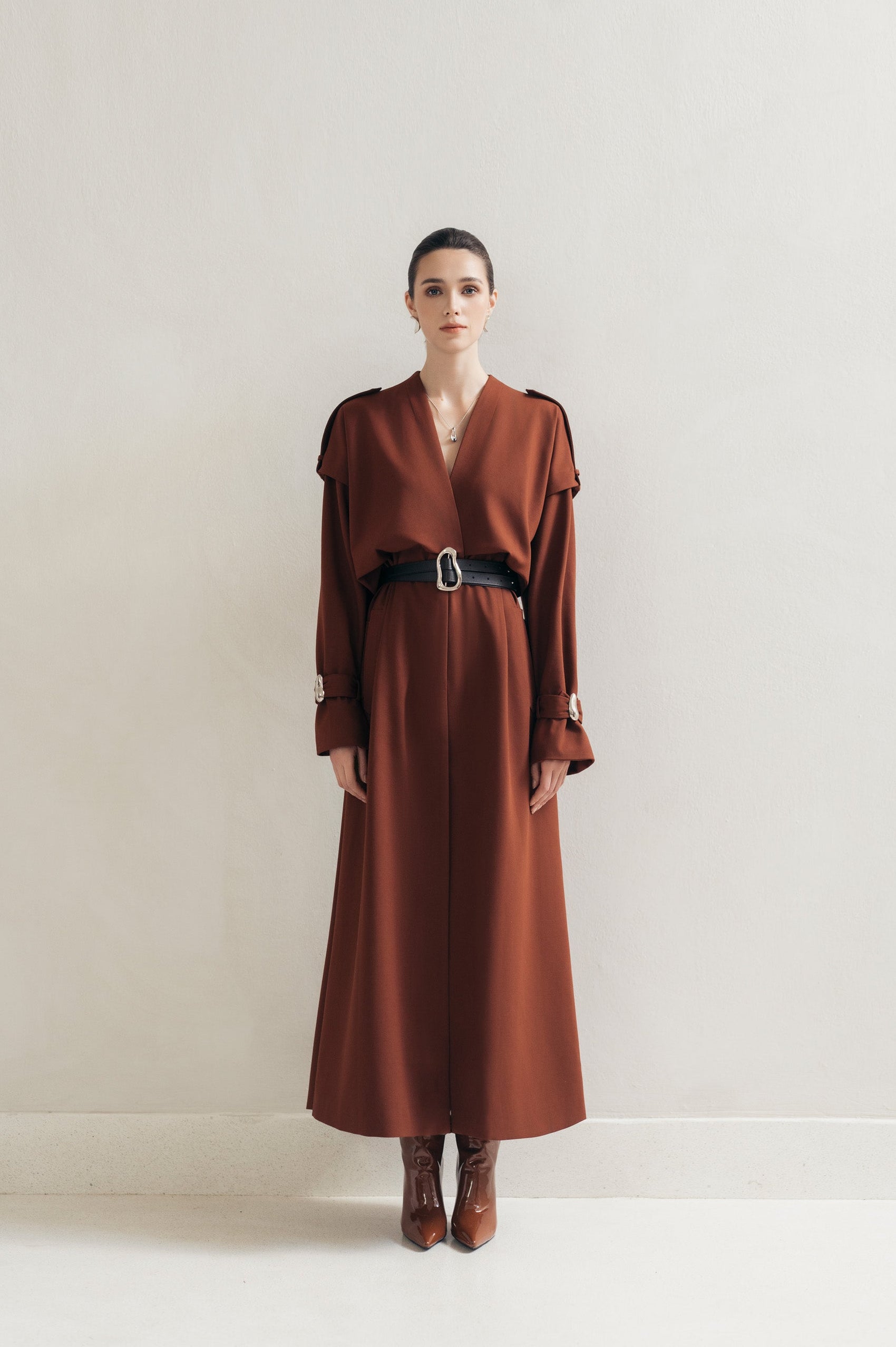 Orange Charm Trench image 0
