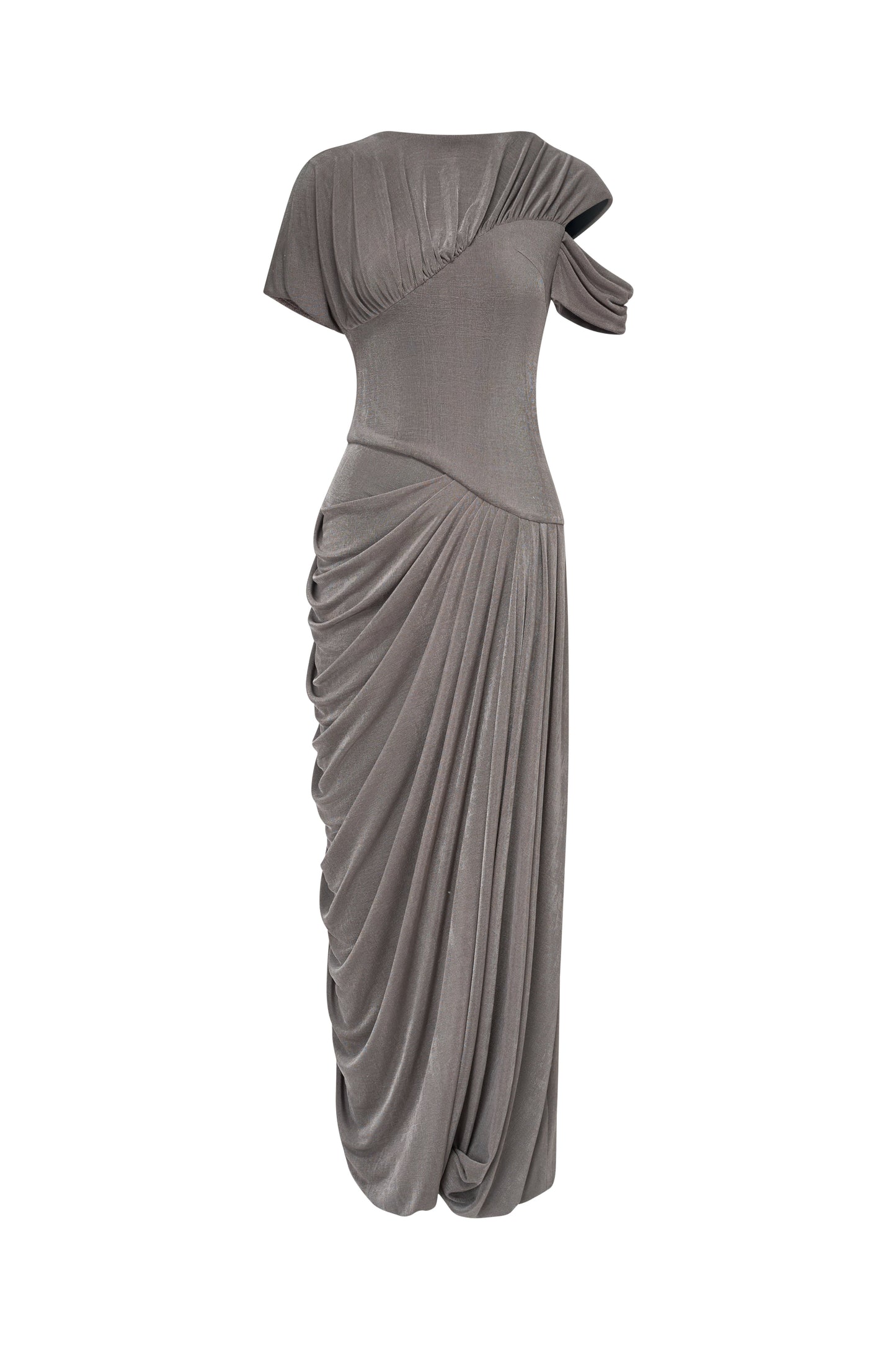 Eris Corset Dress in Ash