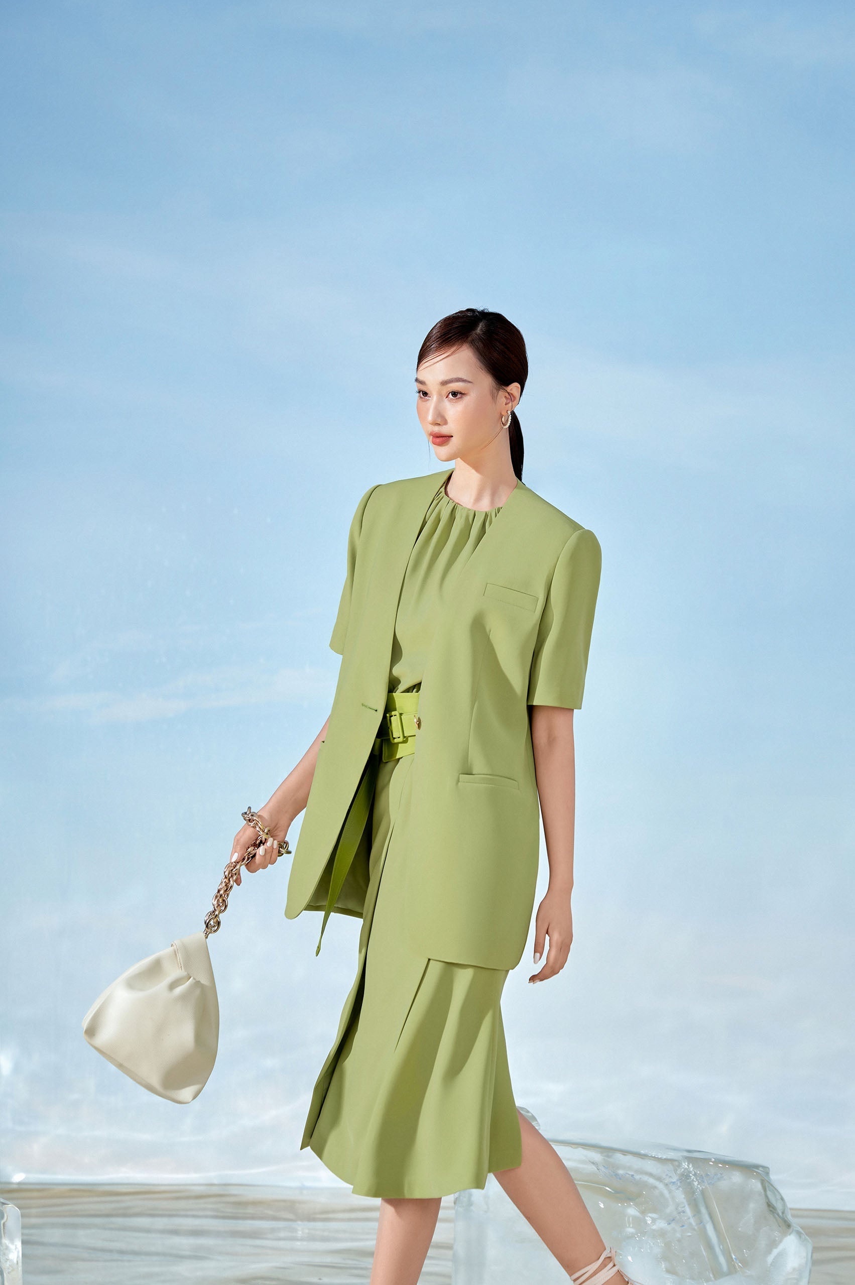 Prairie Split Collar Blazer image 2