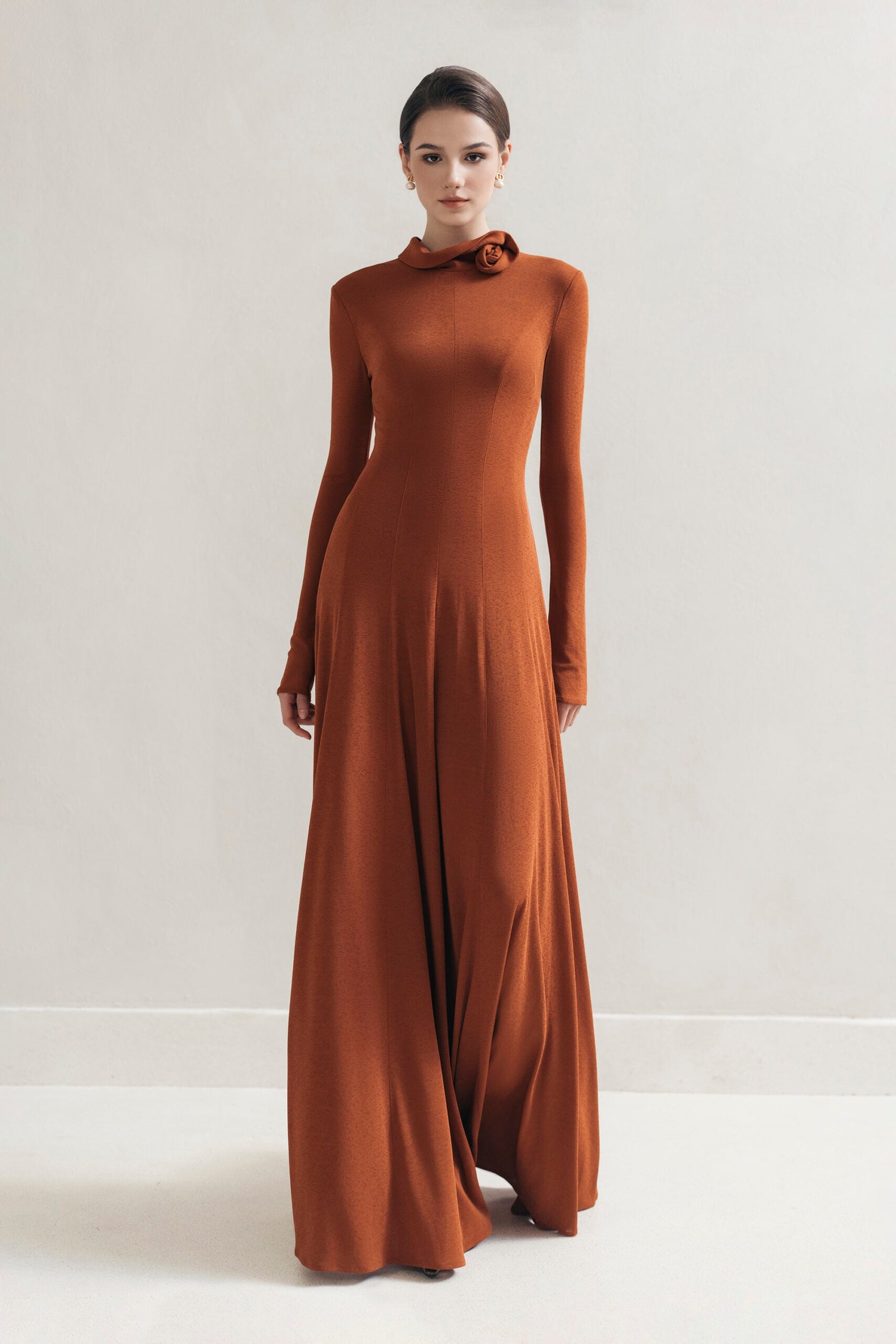 Rustic 3D Bloom Dress image 1