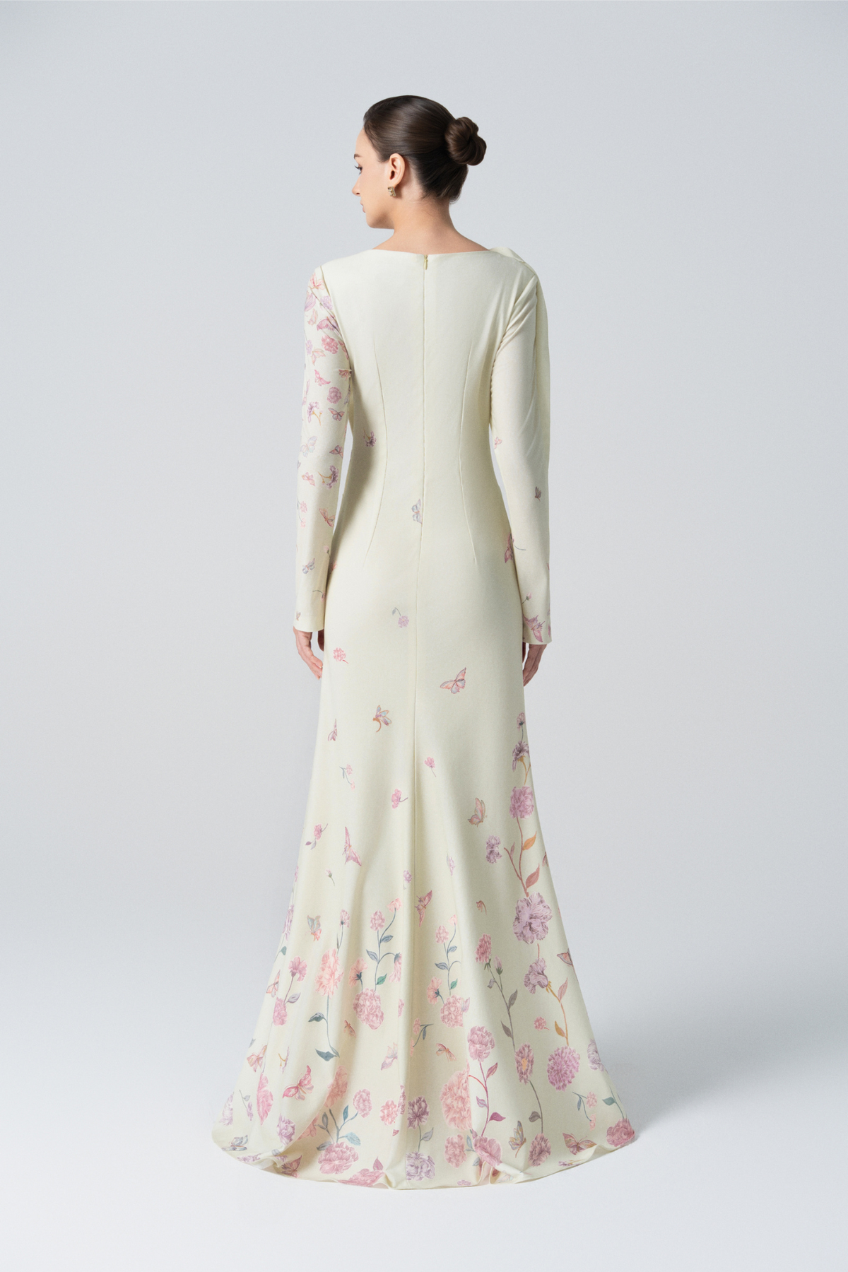 Morning Mist Fishtail Dress