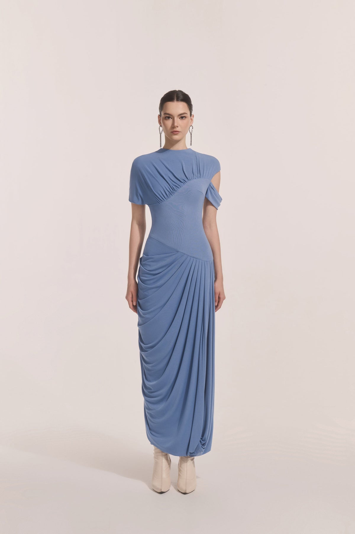 Eris Corset Dress in Blue image 0