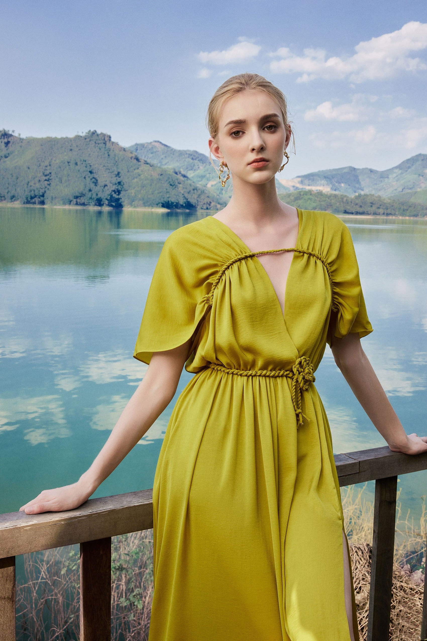 Maisie Twisted Rope Maxi Dress image 8