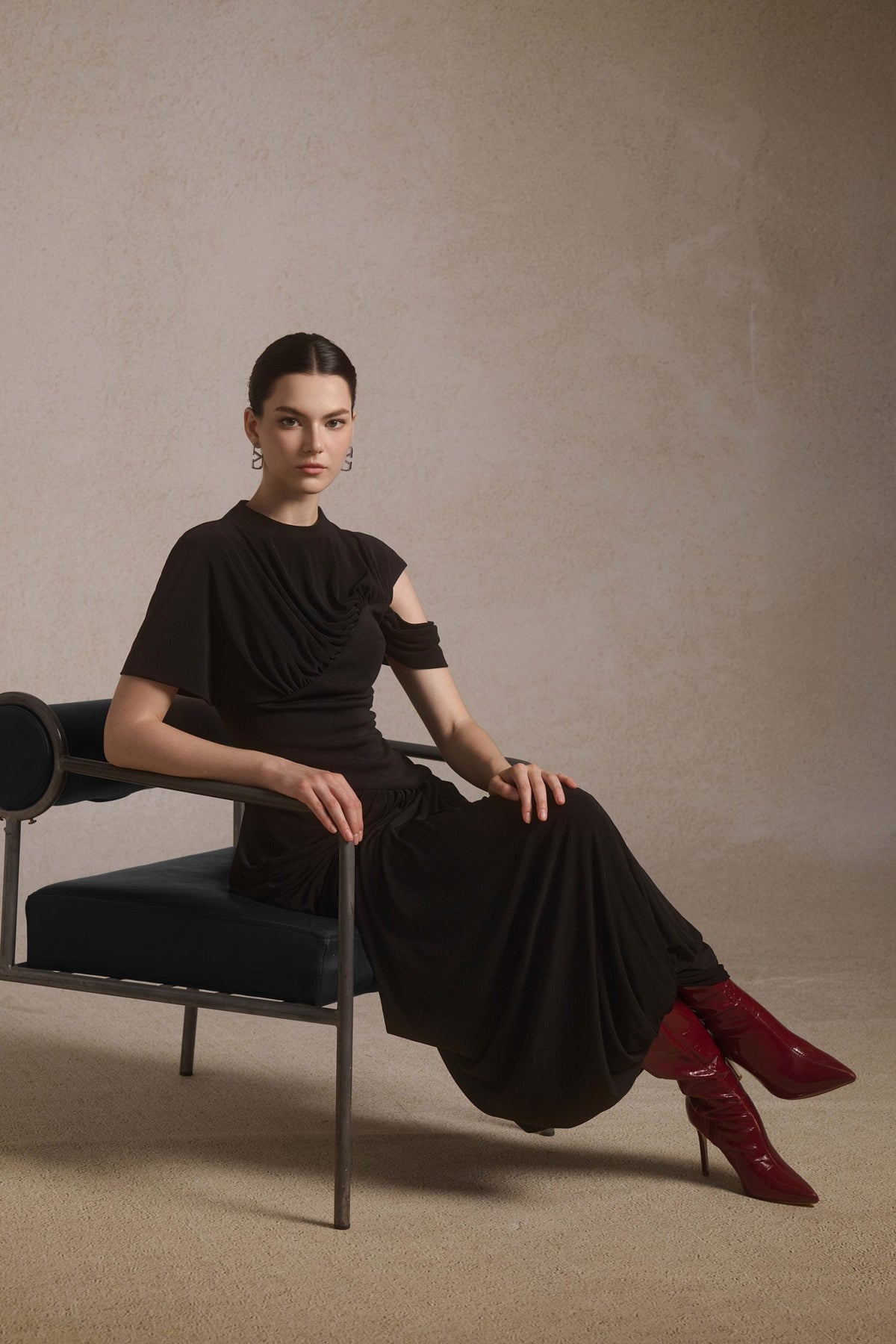 Eris Corset Dress in Black image 1