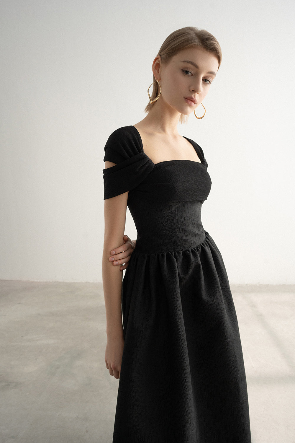 A-line Midi Dress