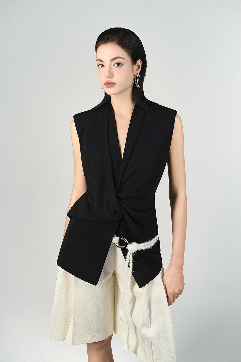 Scarlett Sleeveless Peplum Set