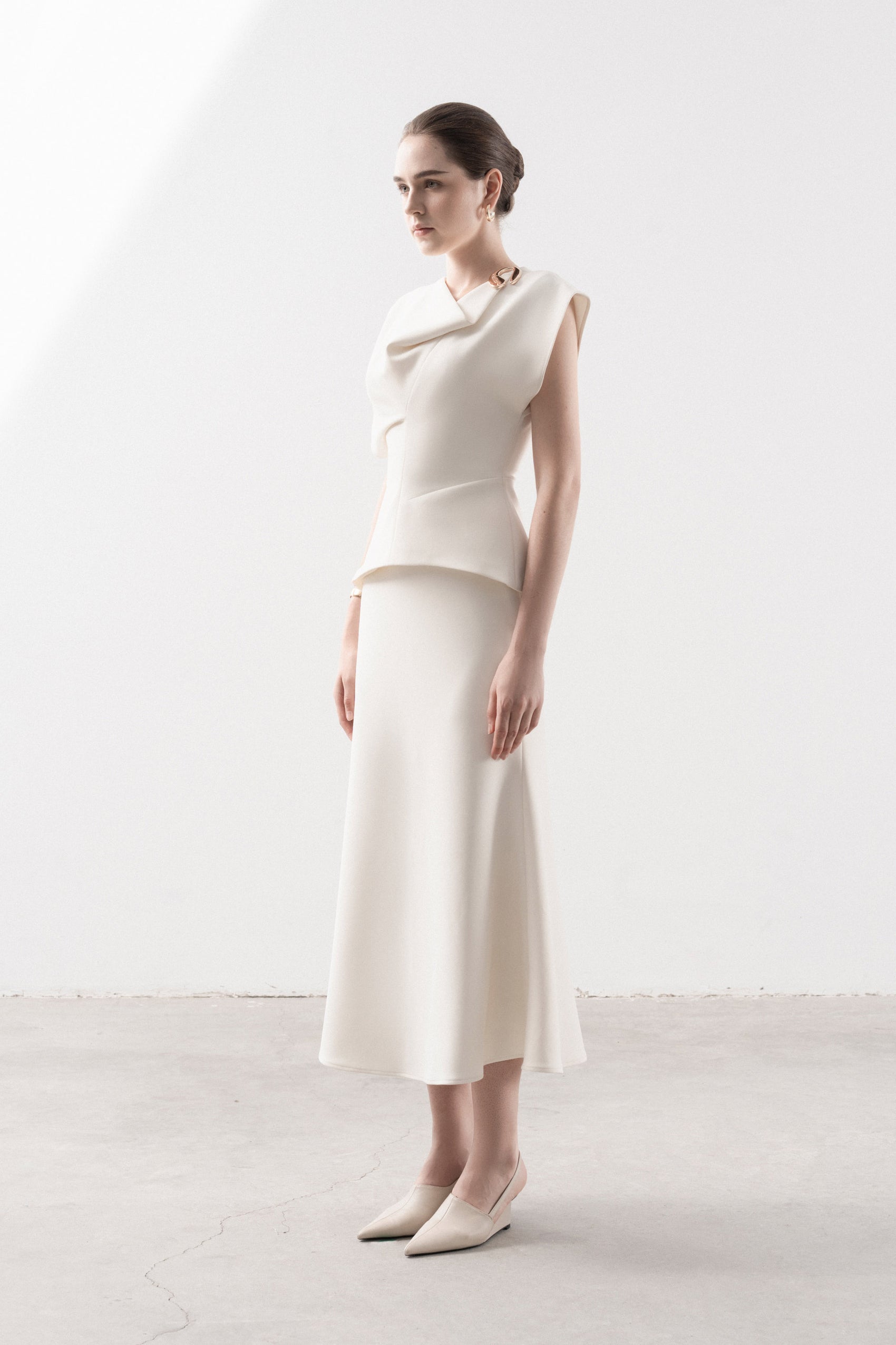 Rachel Asymmetrical Neckline Set