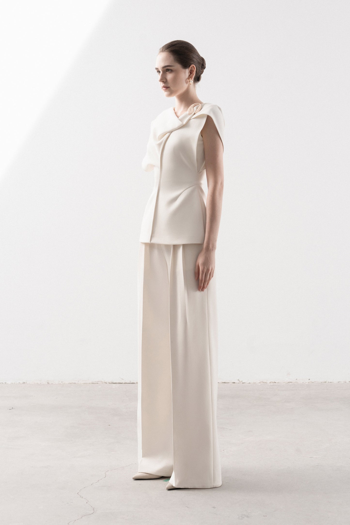 Asymmetrical Cape Sleeves Set