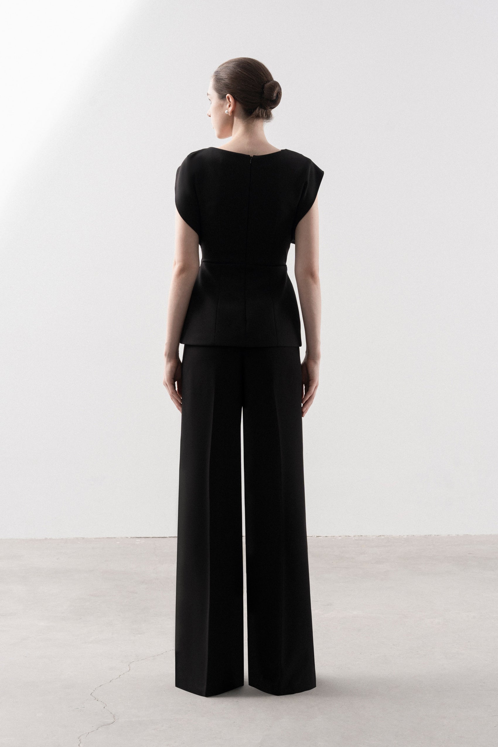 Asymmetrical Cape Sleeves Set
