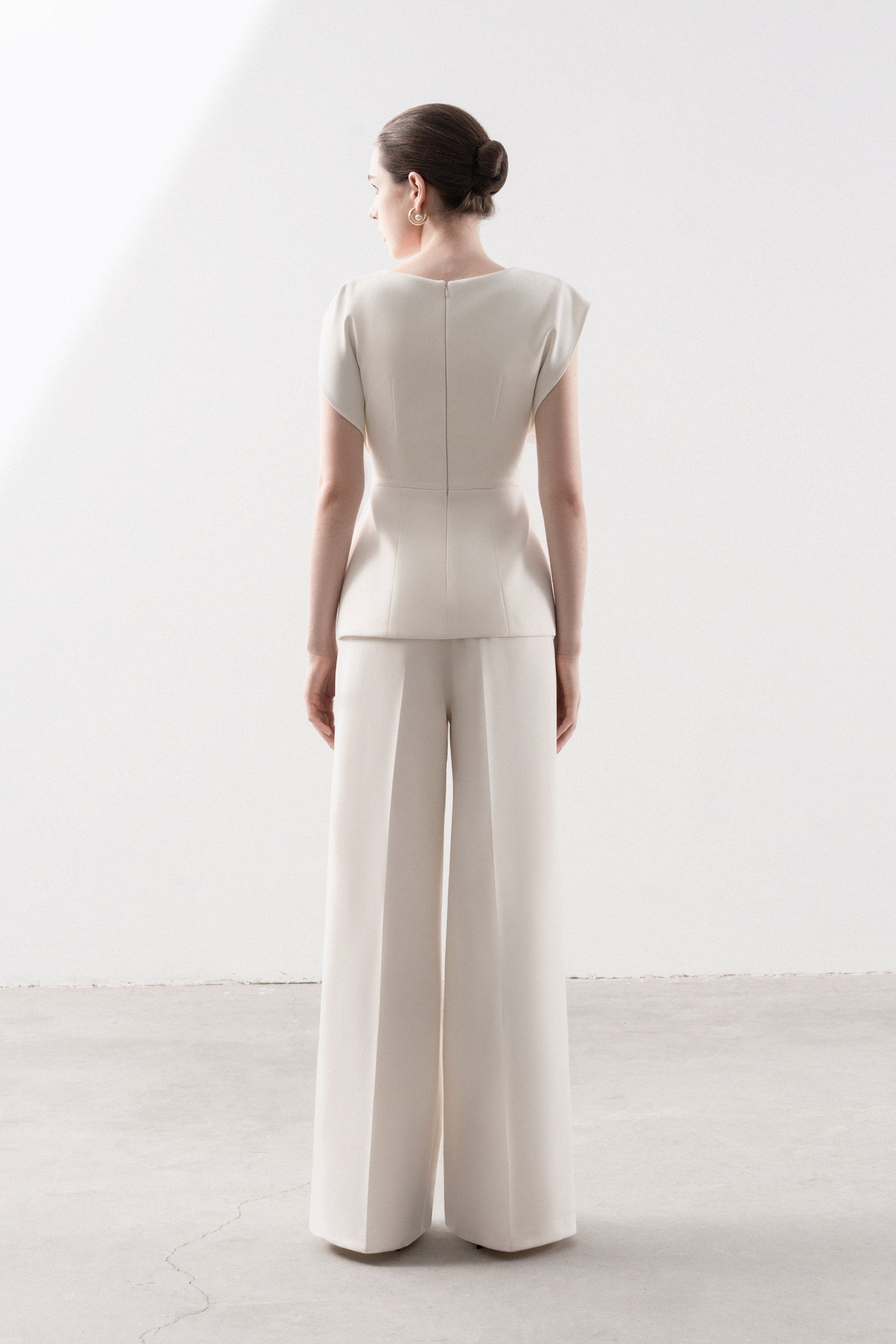 Asymmetrical Cape Sleeves Set