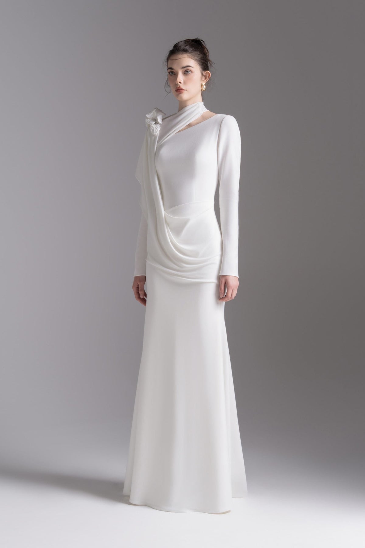 Bloom Asymmetry Dress