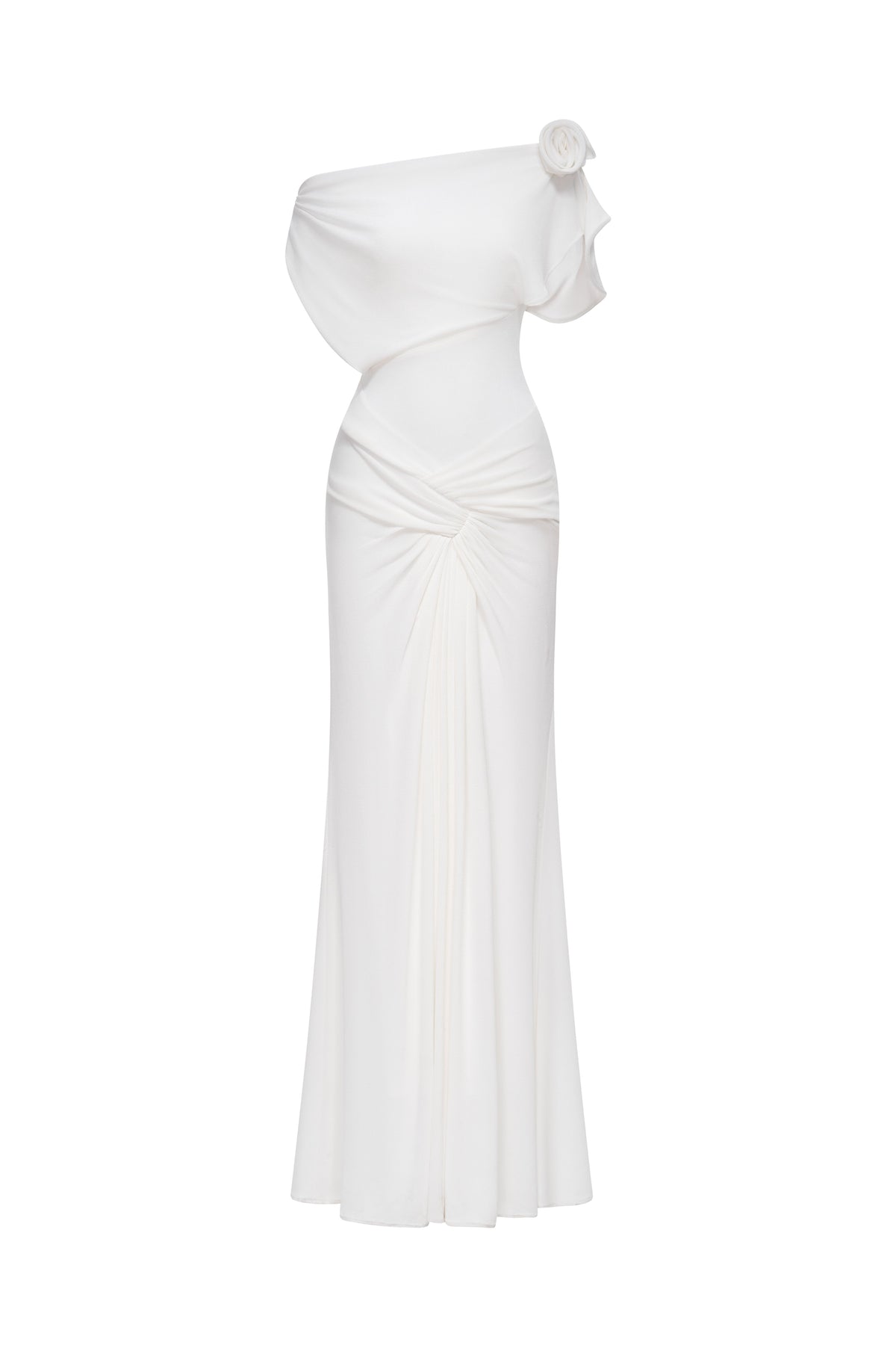 Orchid Drape Gown