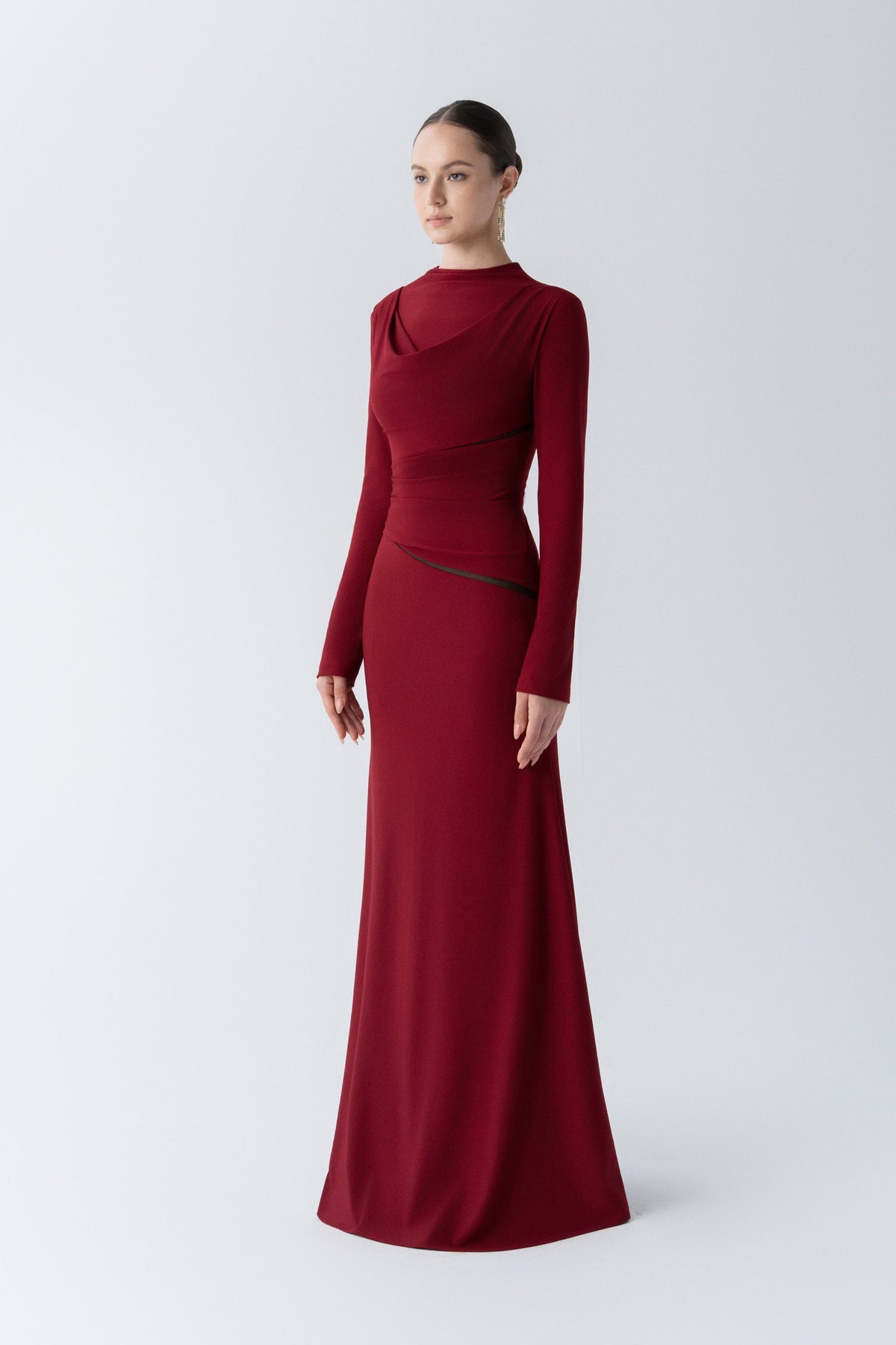 Moonlit Veil Gown