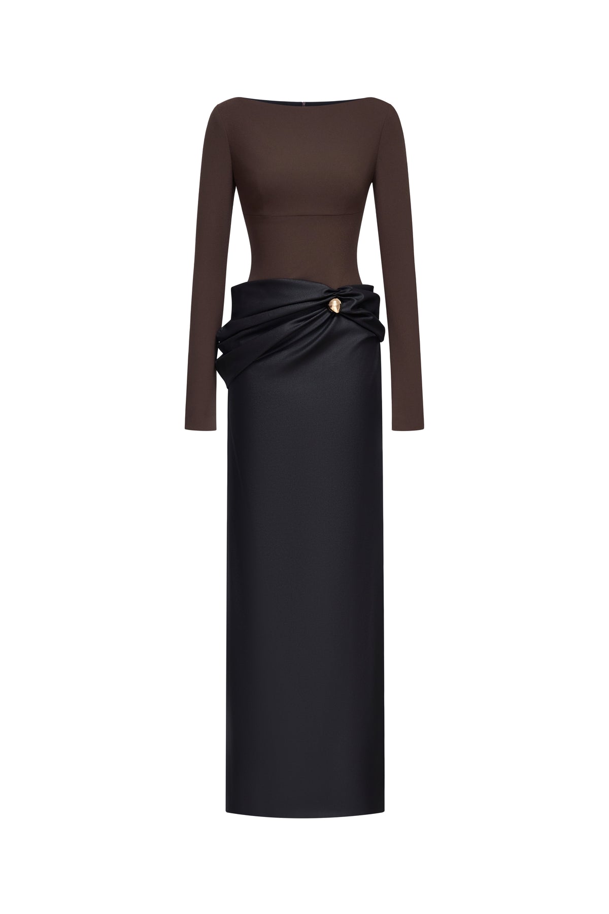 Lustre Knot Pencil Dress