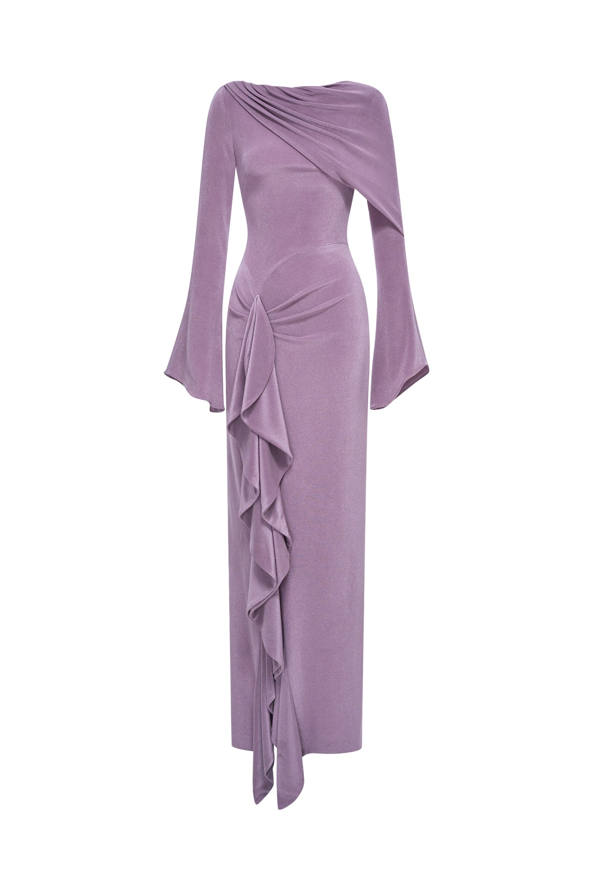 Starlit Ruffle Gown