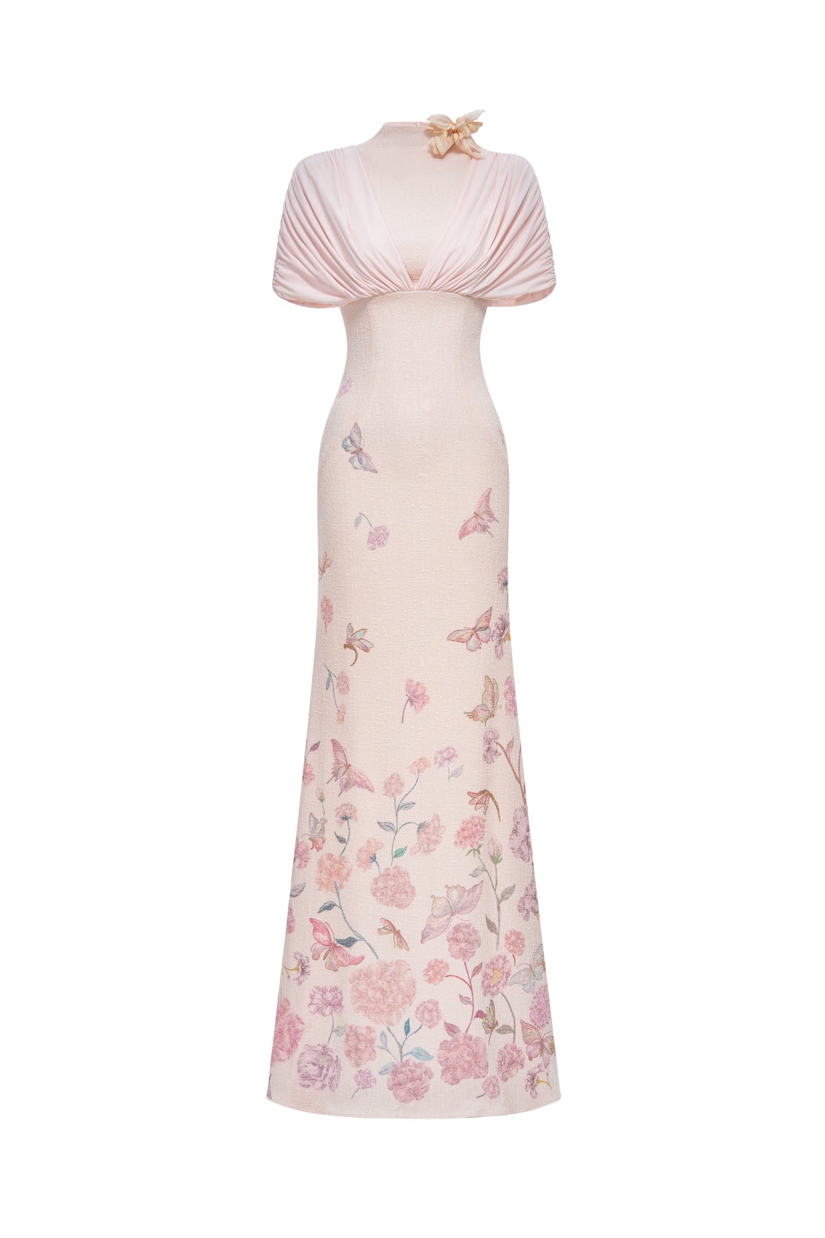 Petal Whisper Gown