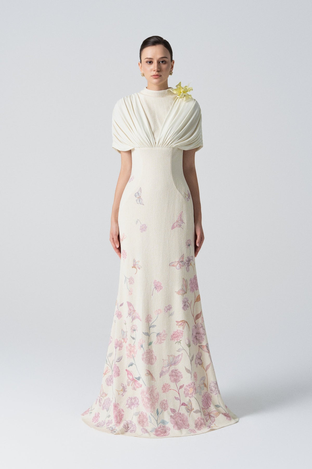 Petal Whisper Gown