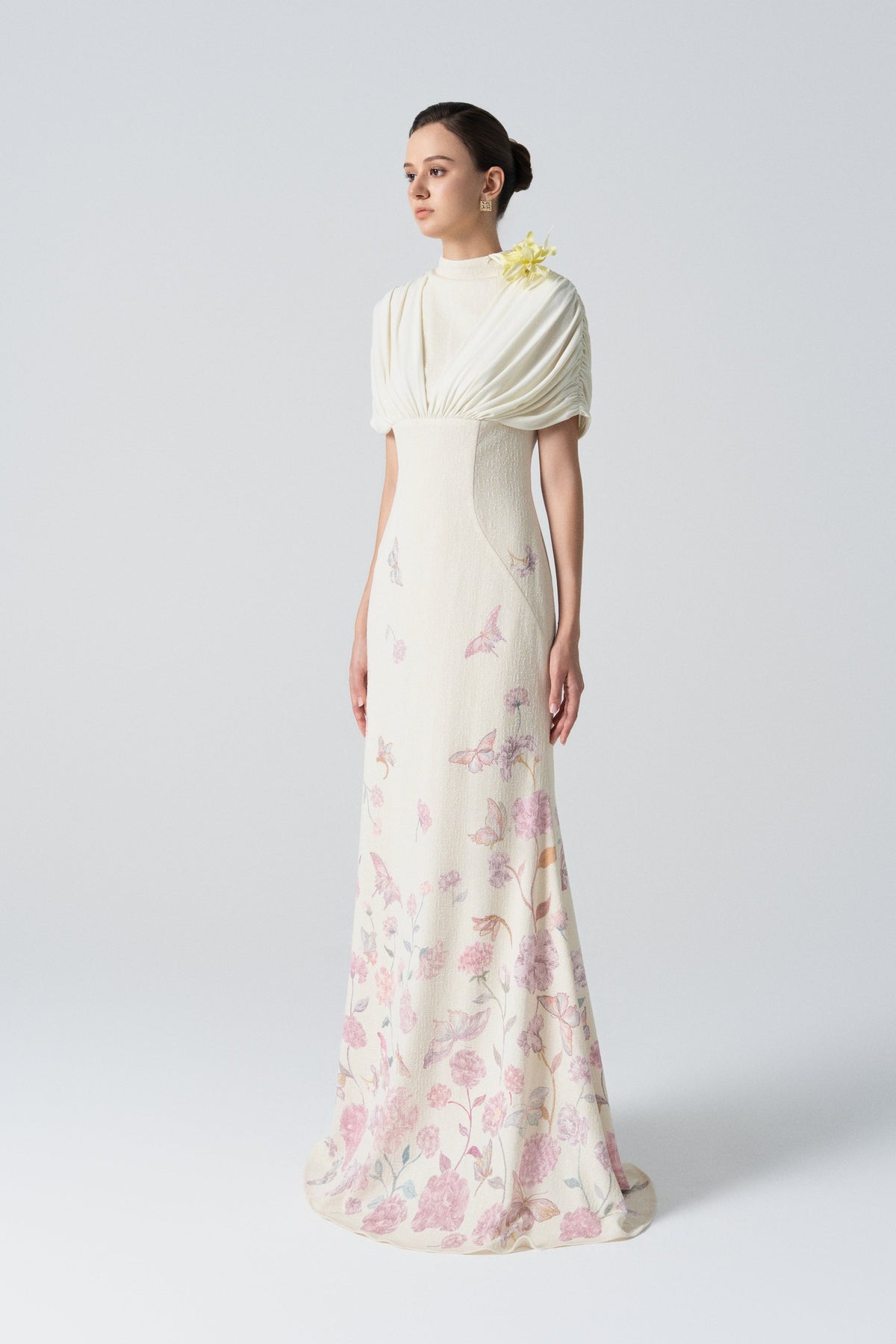 Petal Whisper Gown