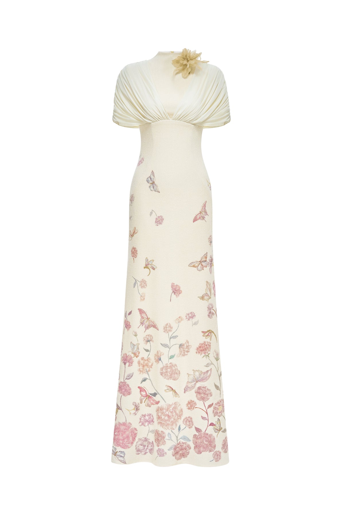Petal Whisper Gown