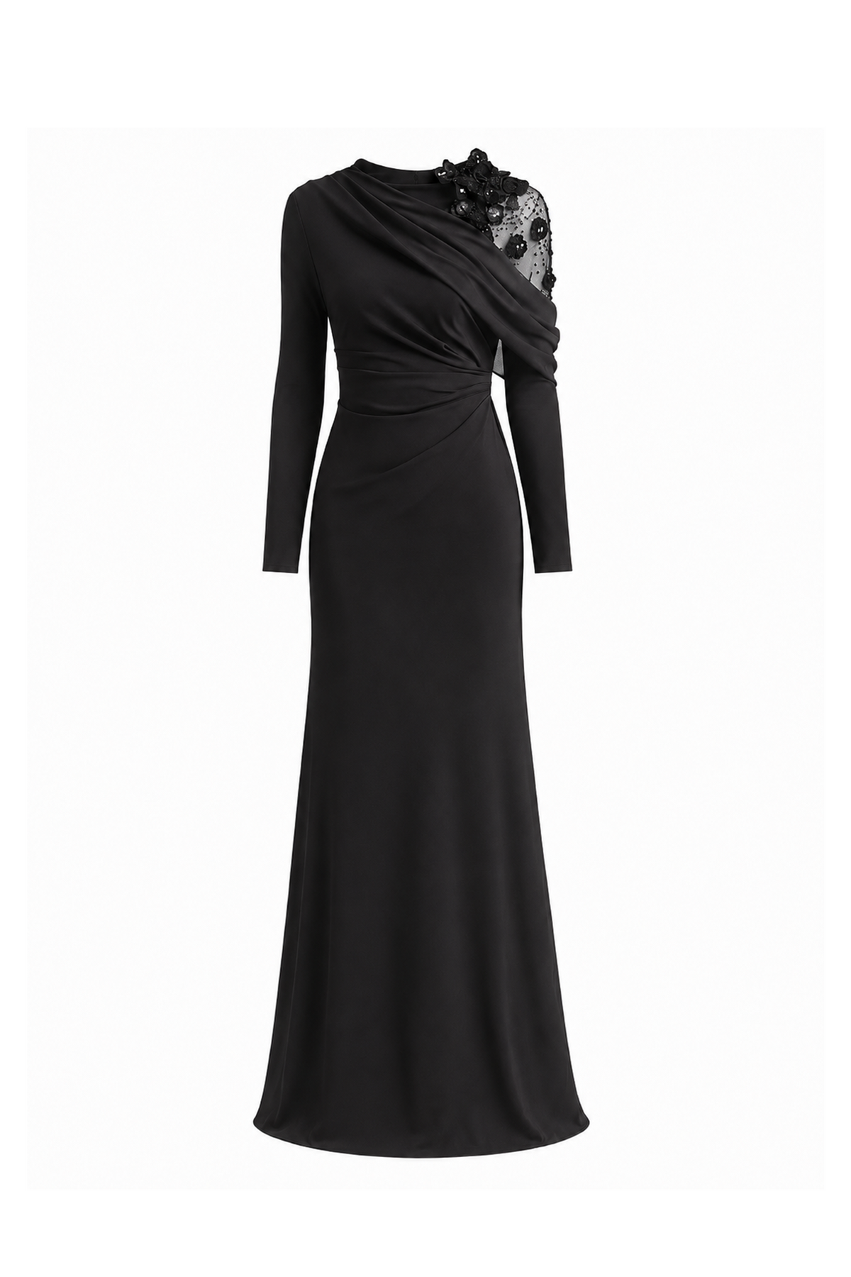 Lace Halo Midi