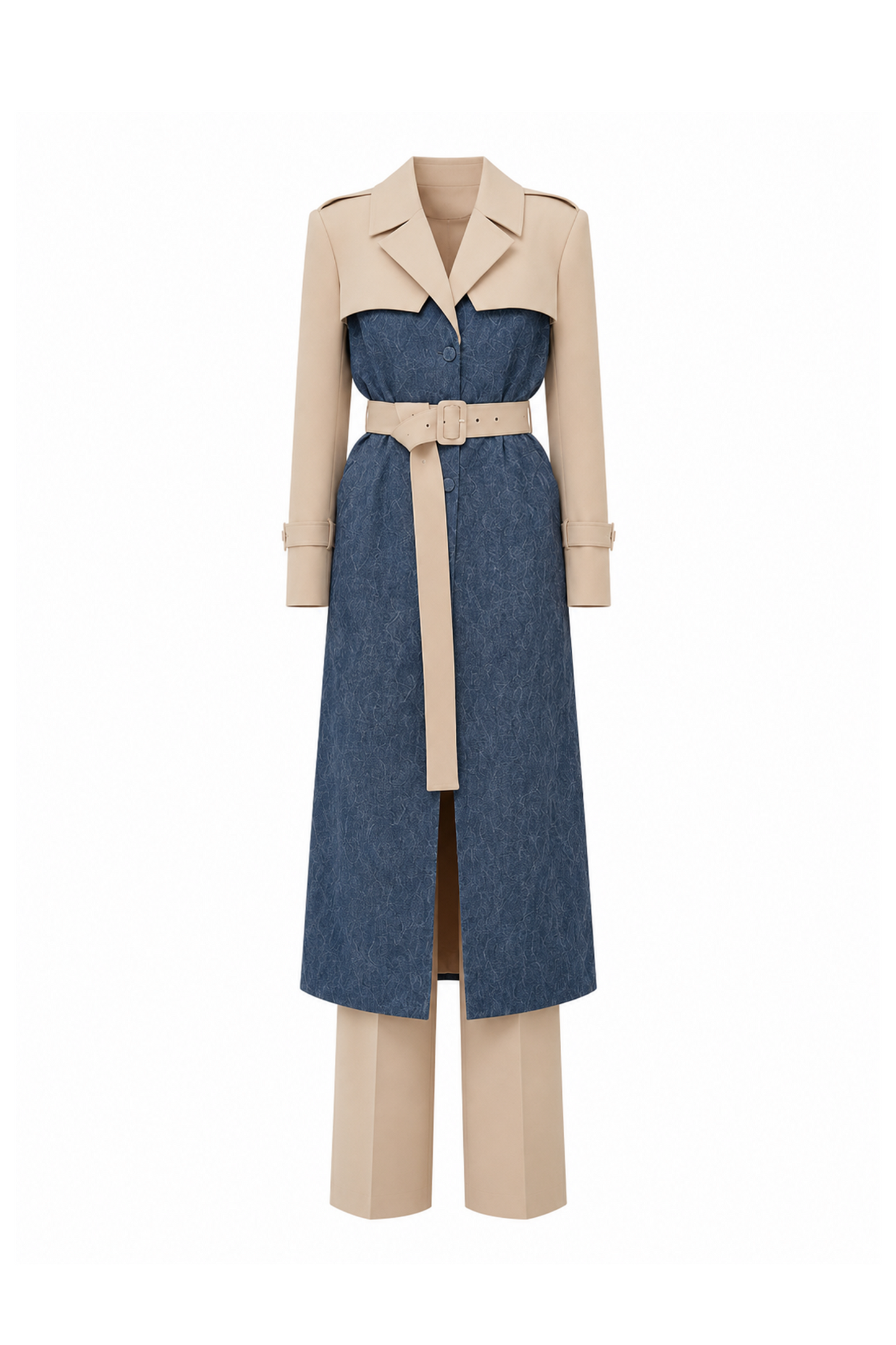 Dual-Texture Monolith Coat