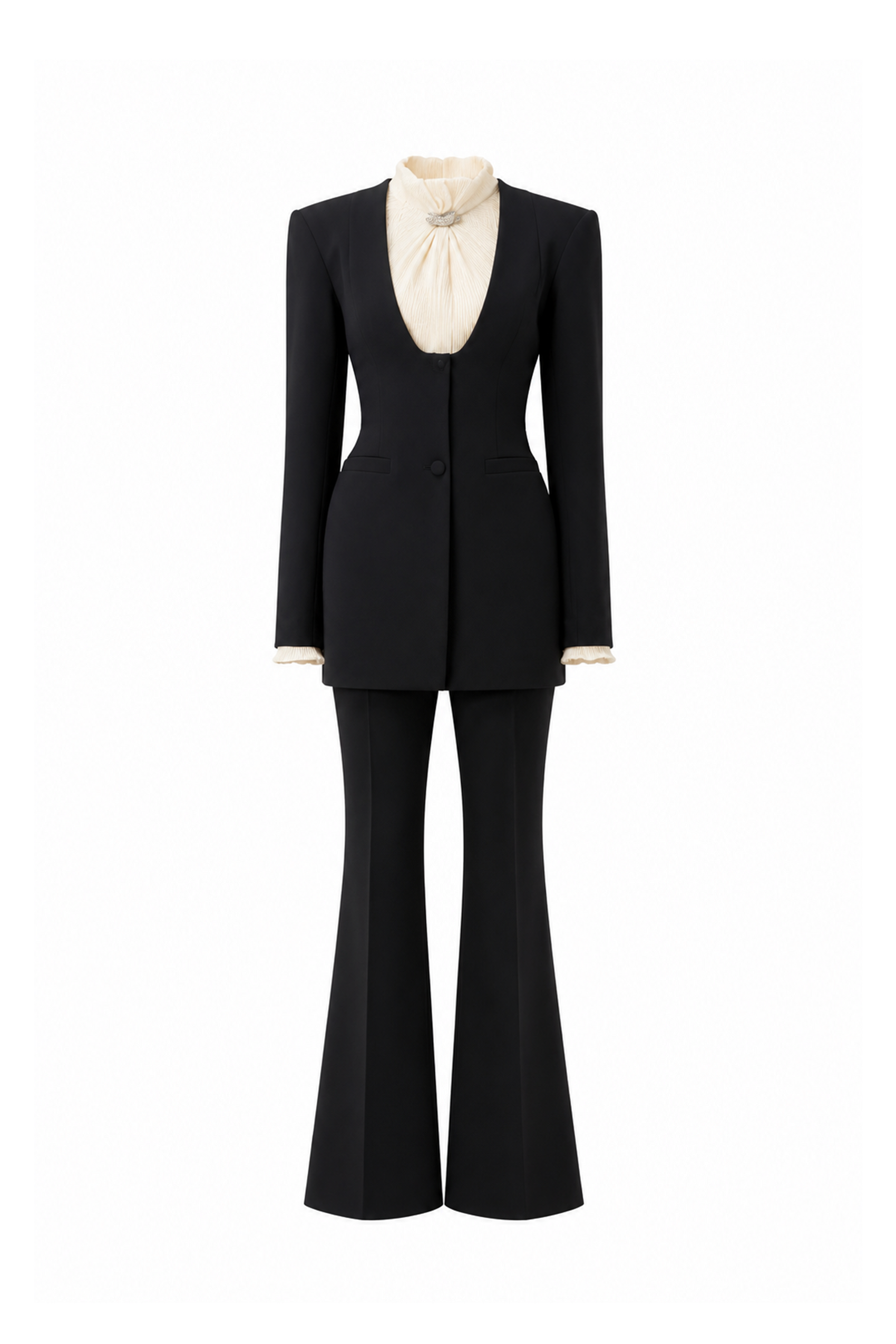 U Blazer Set with Pants