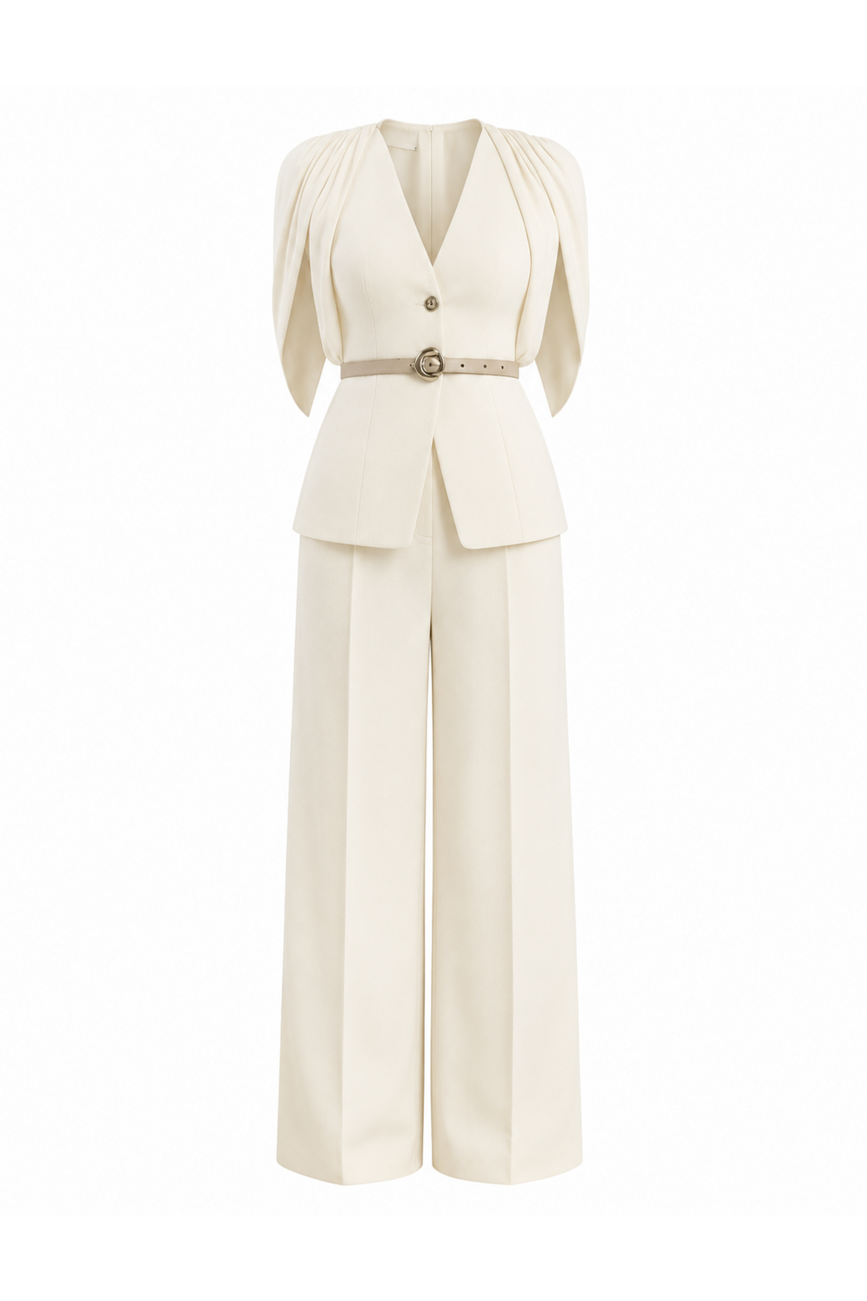 Veil Fold Set Design with Trousers
