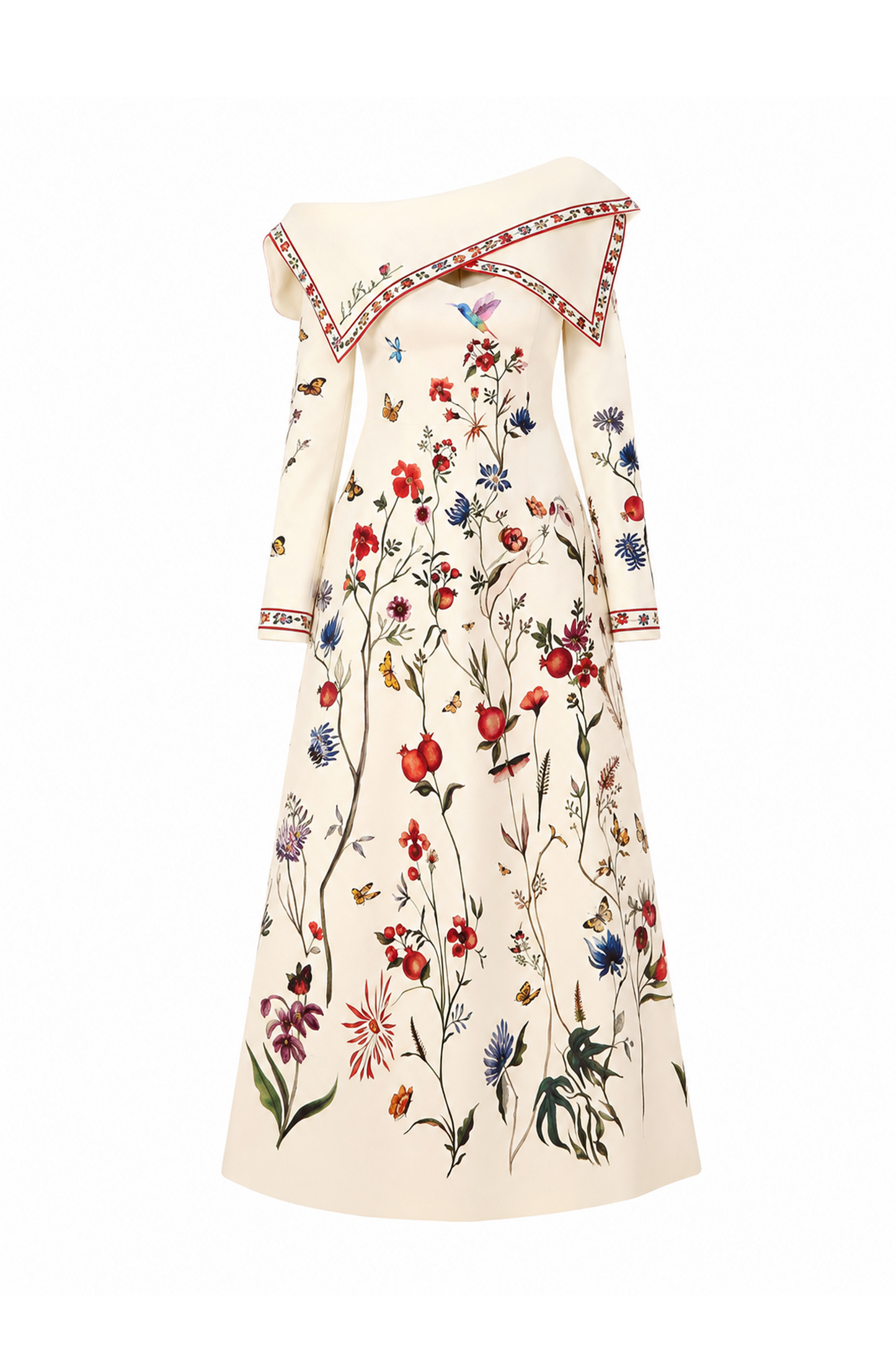 Elegant Letter Flower Dress