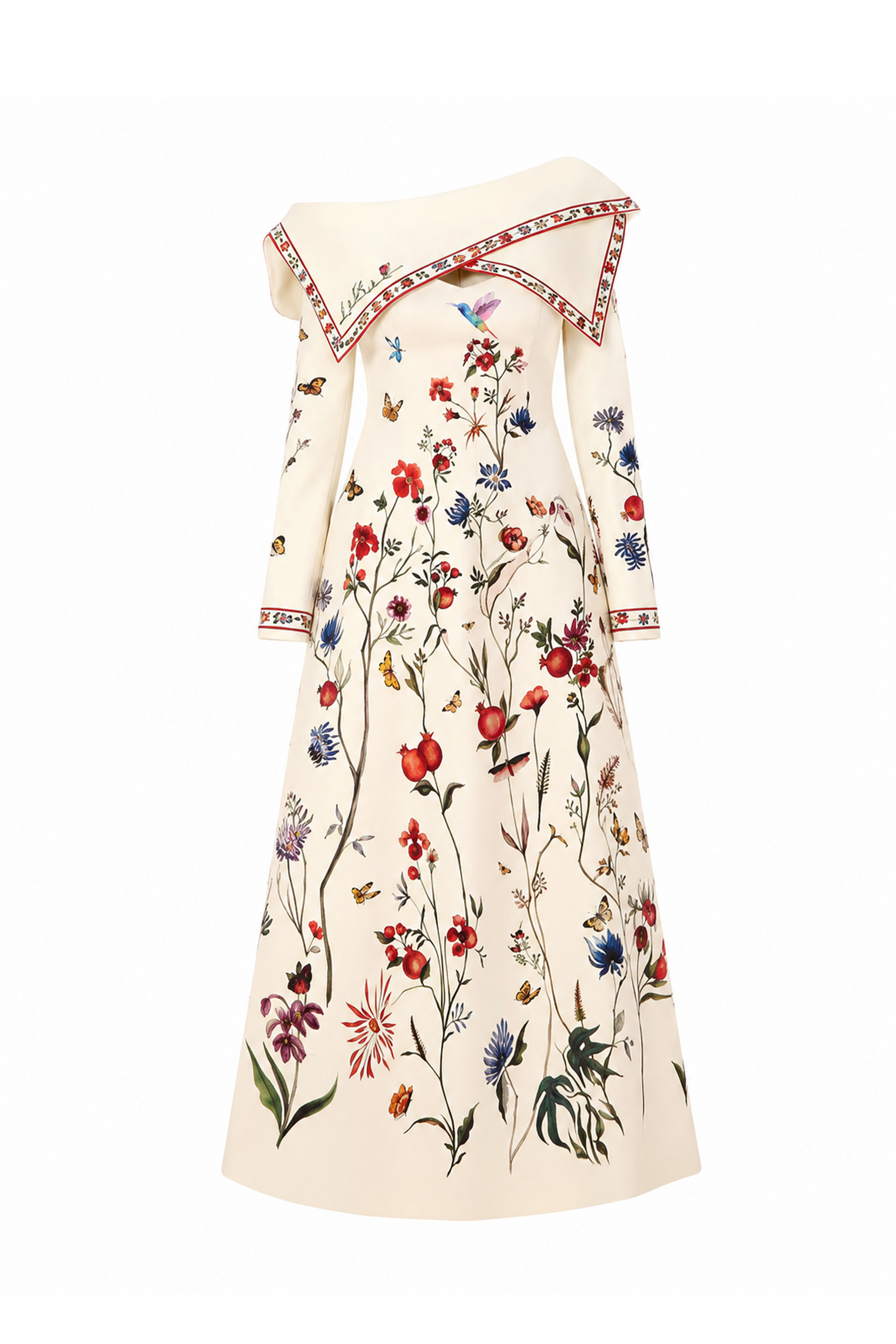 Elegant Letter Flower Dress