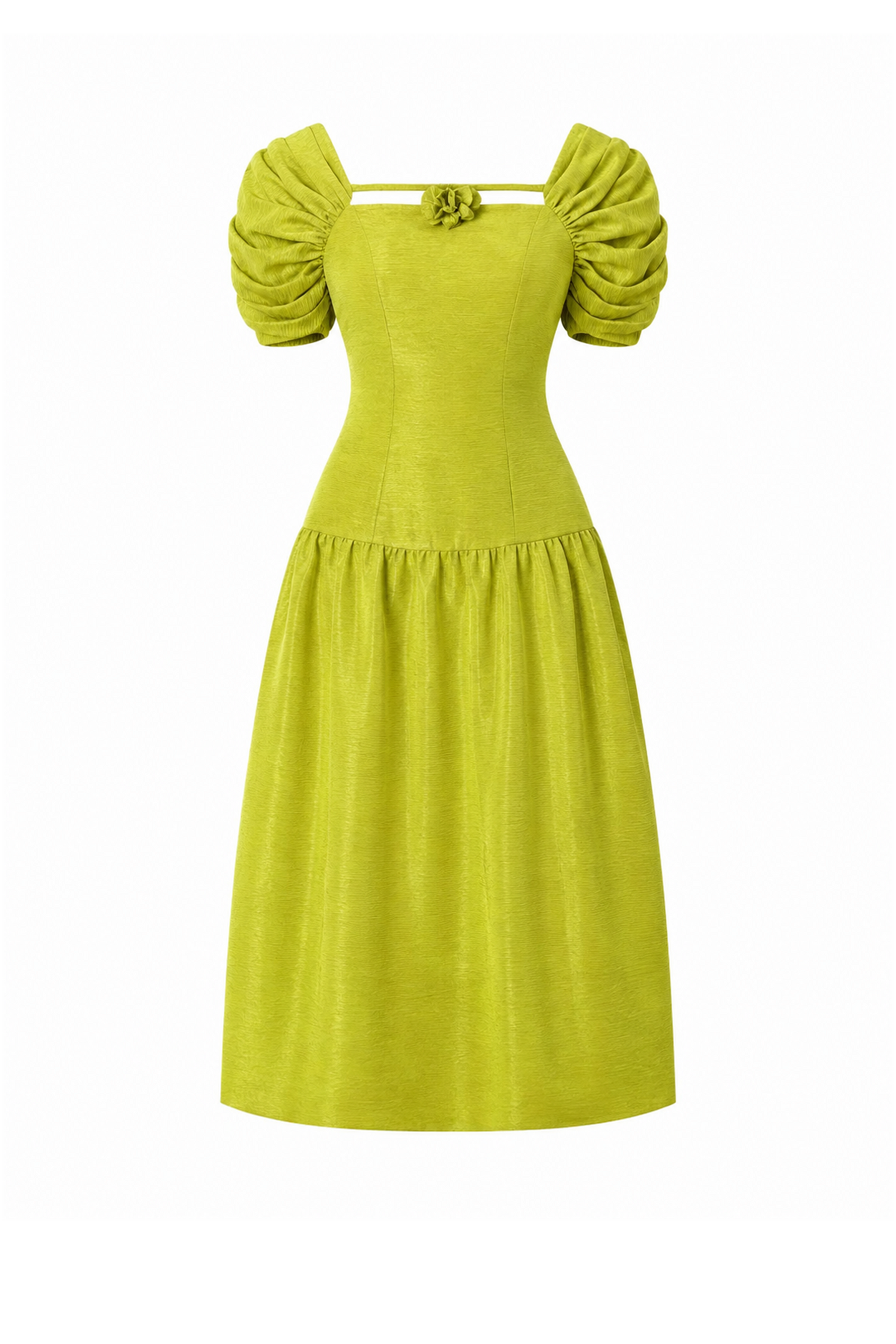 Calla Puffy Sleeves Dress