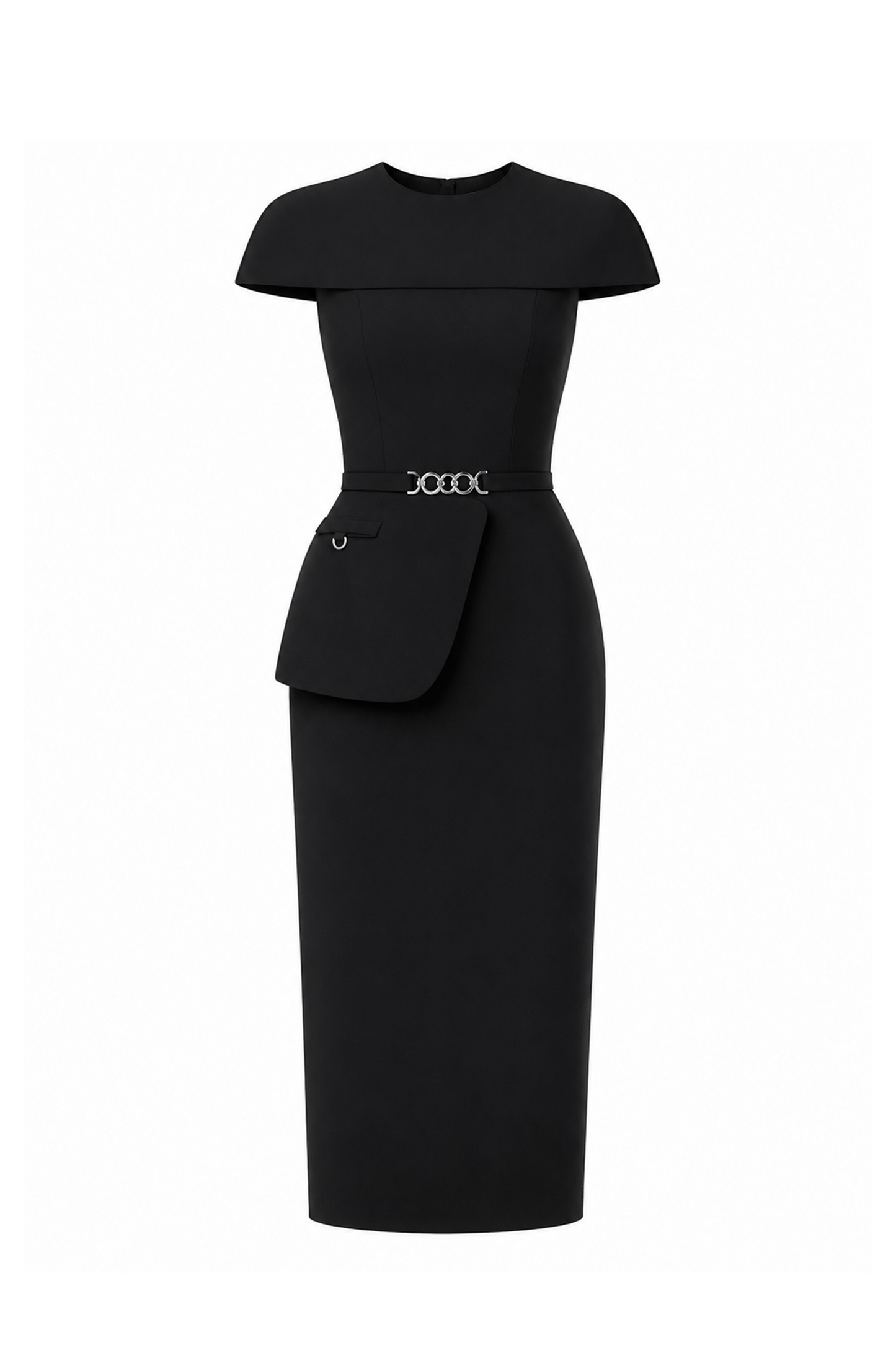 Mara Peplum Pencil Dress