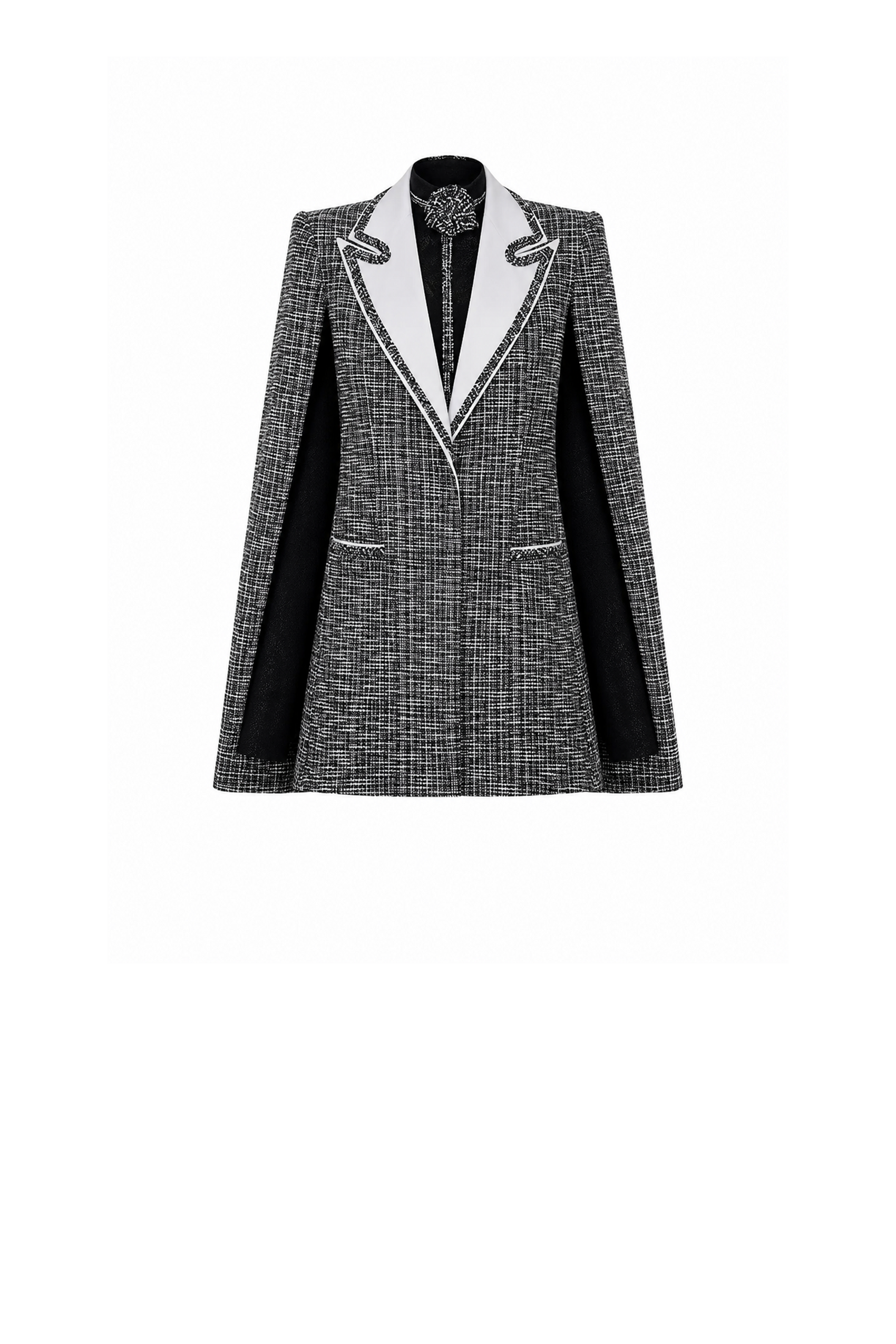 Esther Caped Sleeves Relaxed Jacket