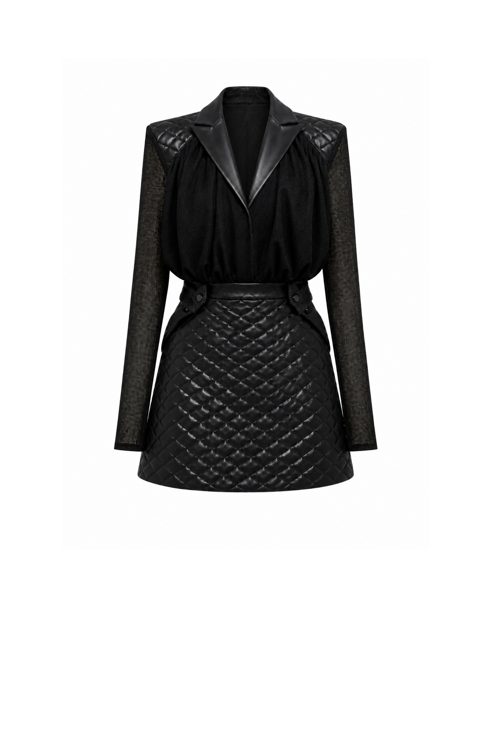 Luna Smocking Mini Dress