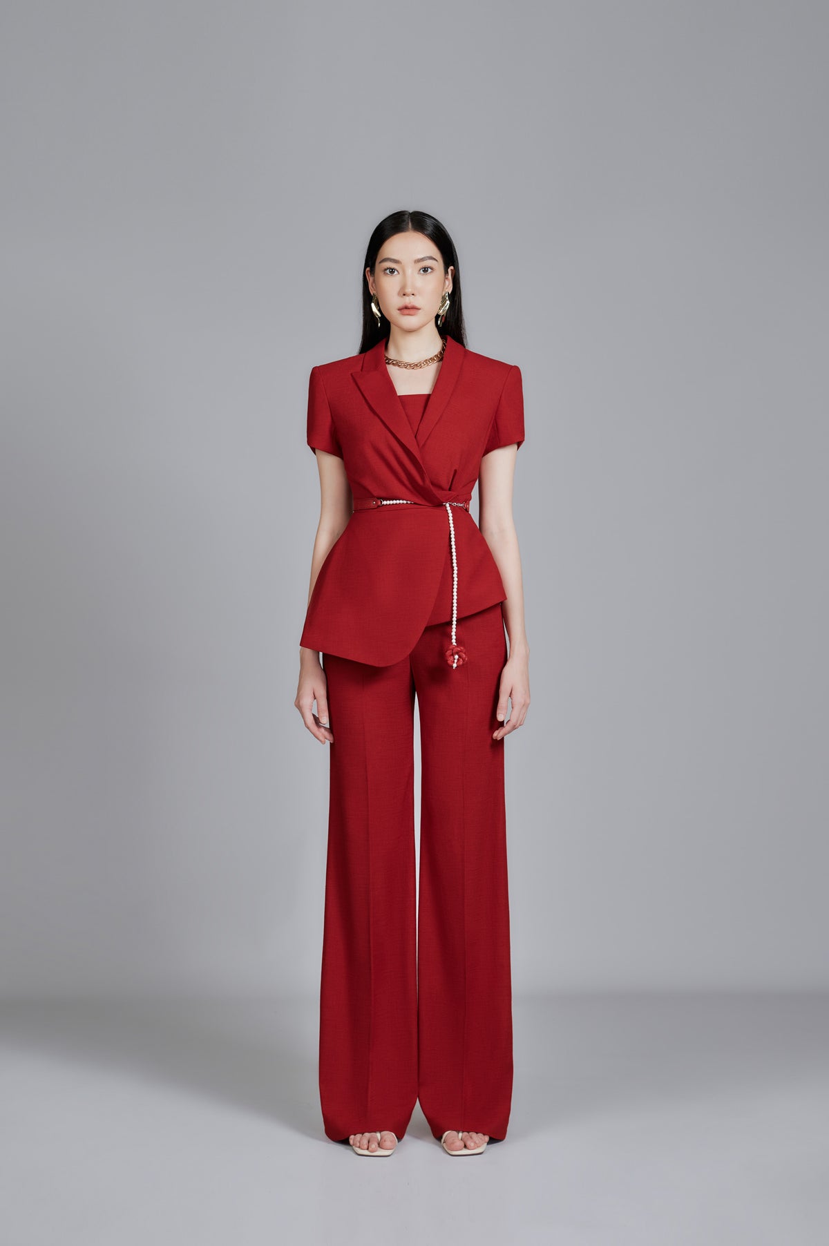 Terra Asymmetrical Lapel Set Design