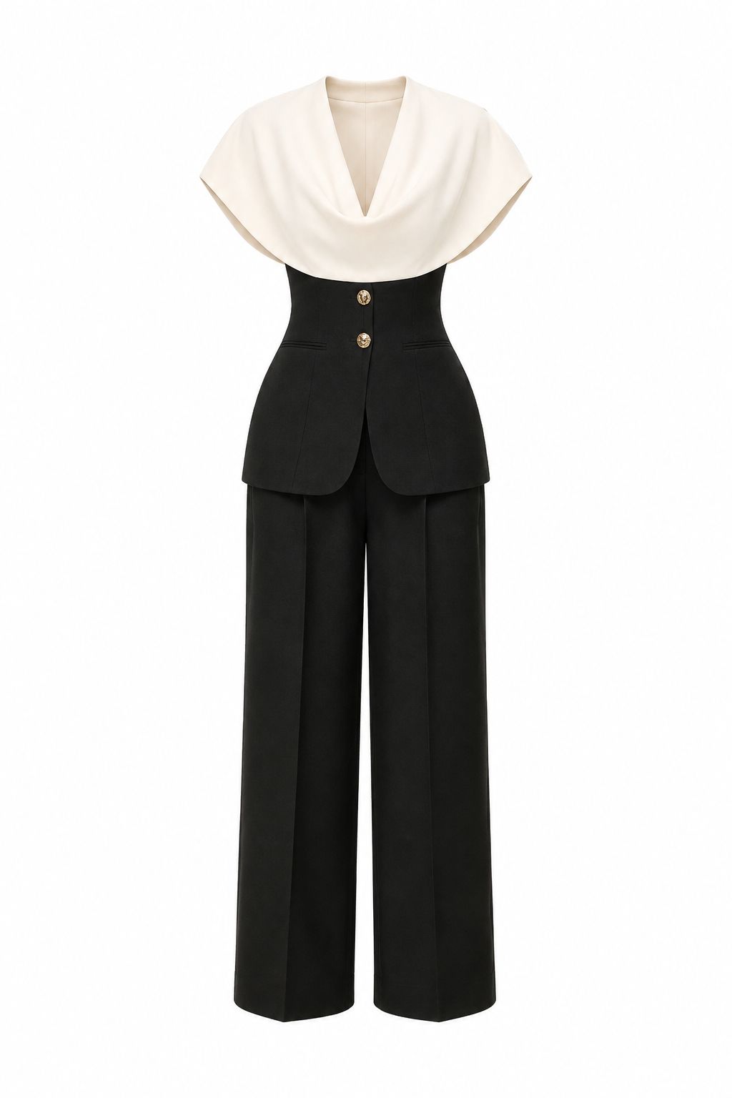 Nest Peplum Set Design (with Pants)