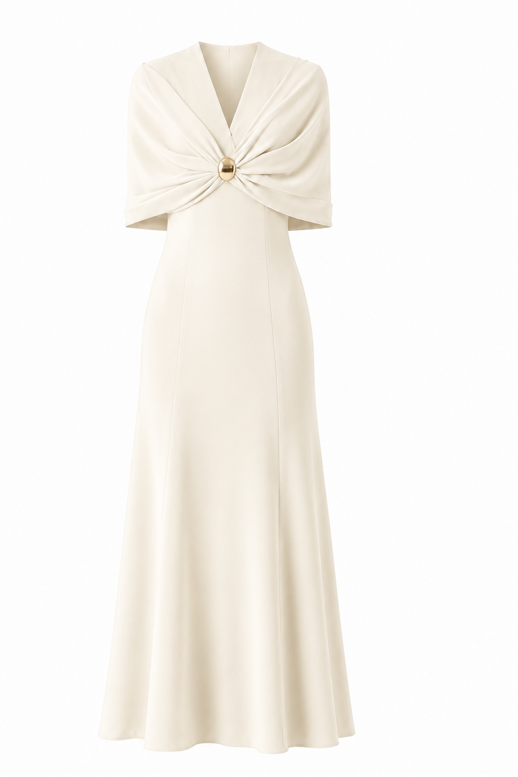 Halo Peplum Midi Dress