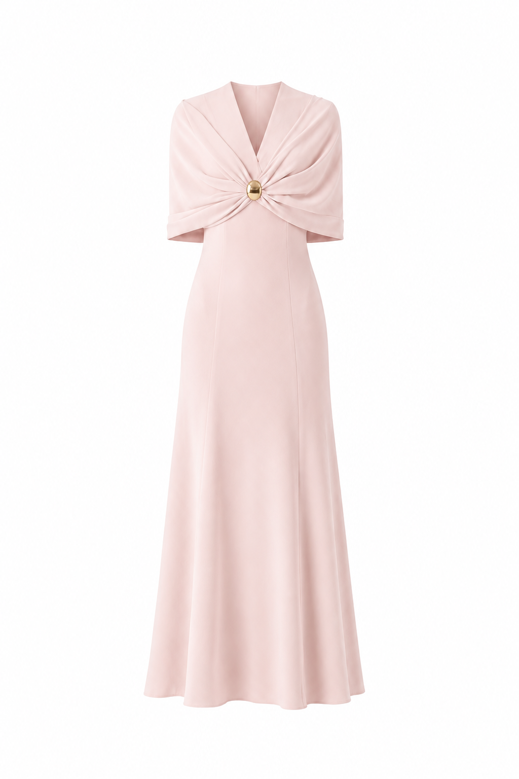 Halo Peplum Midi Dress