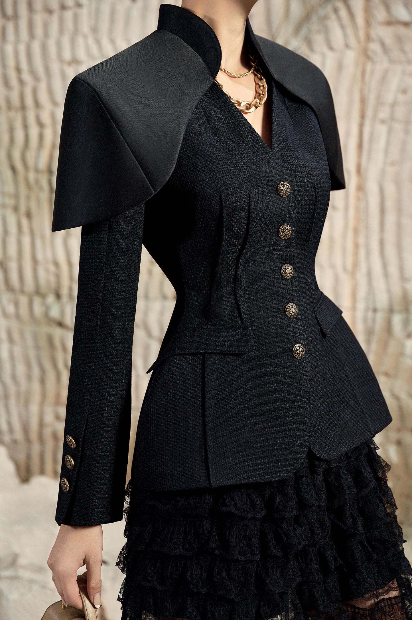 Tight Waist Classic Vest